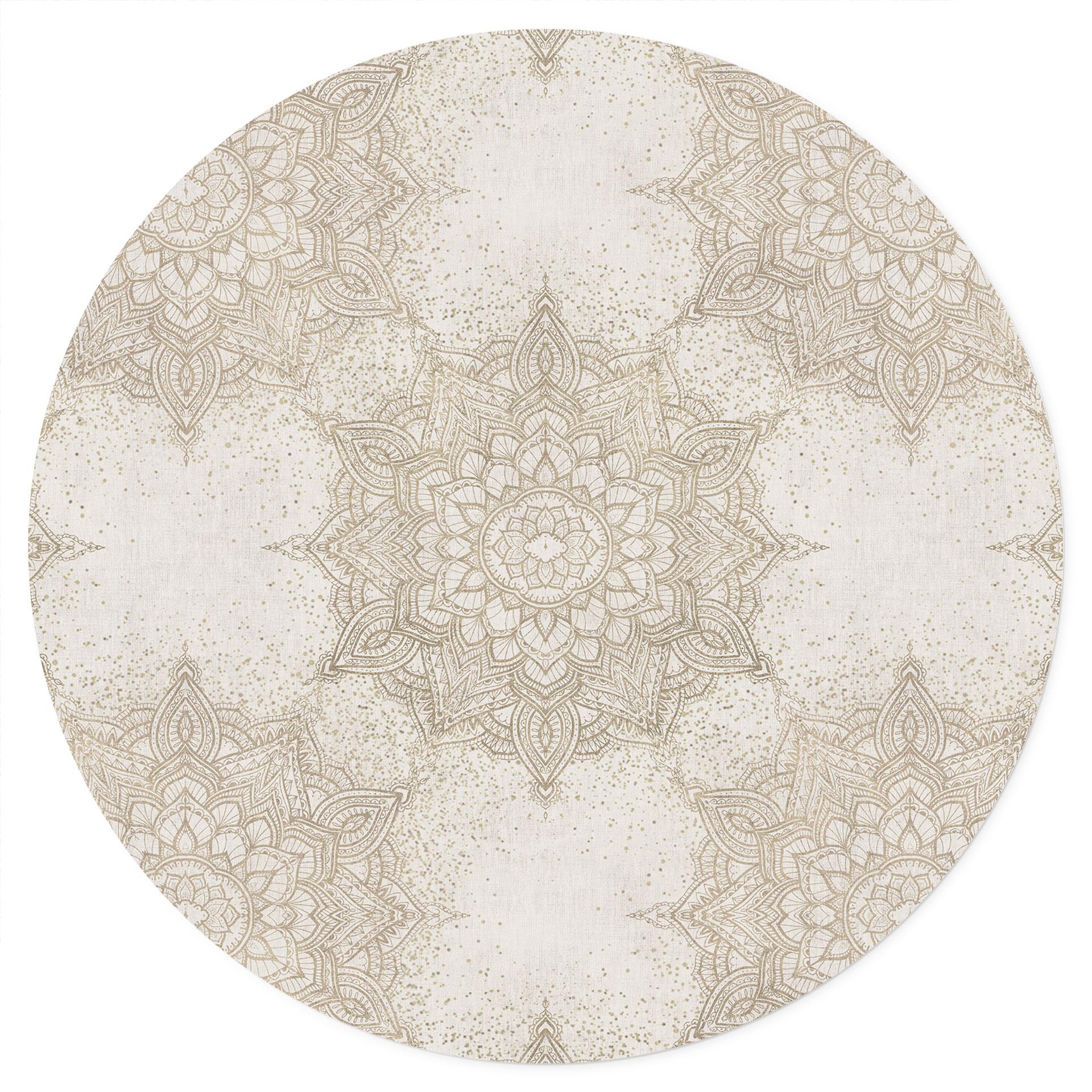 Adesivo murale in oro sabbia - Bloomery Decor - Rotondo