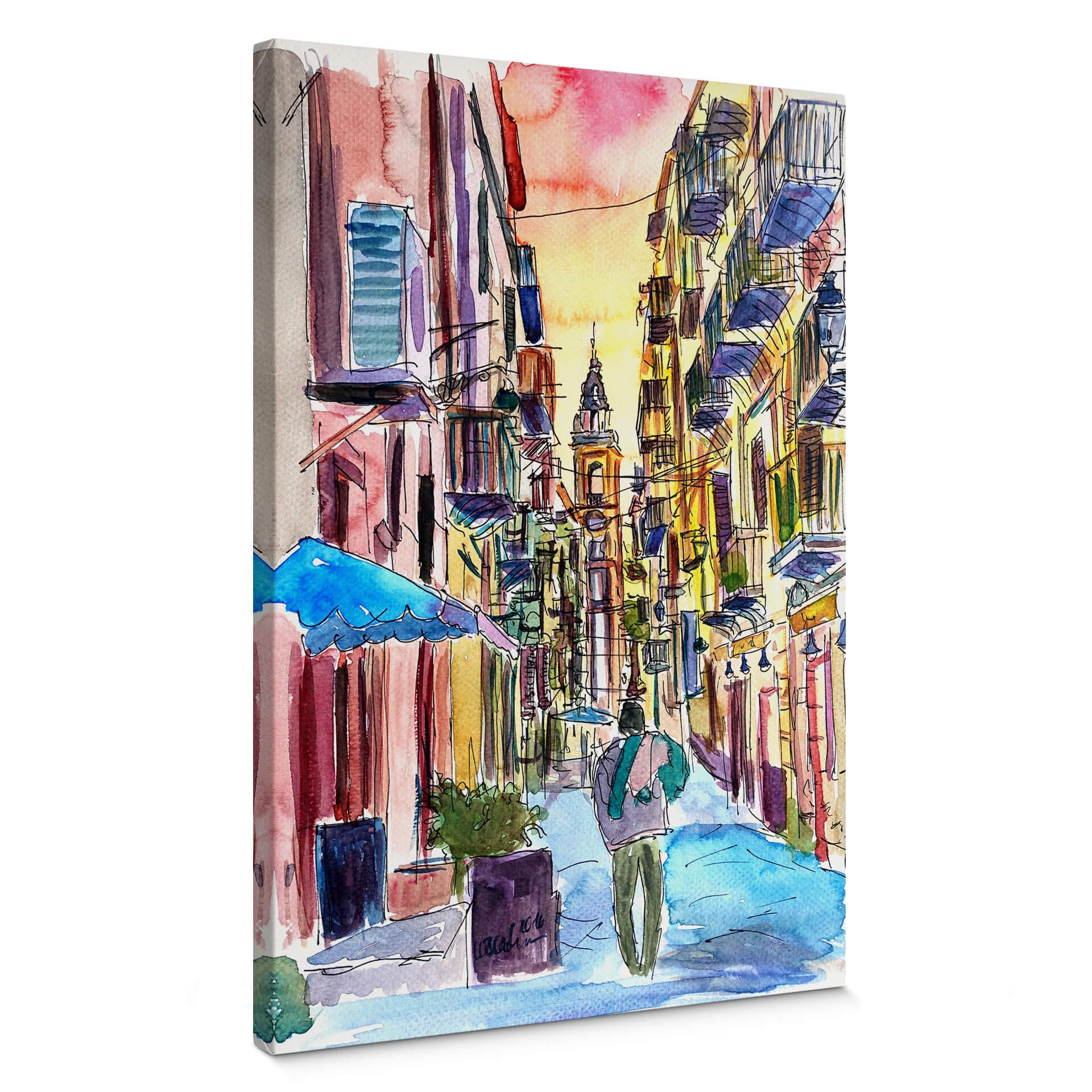 Canvastavla Bleichner - Fascinerande Palermo