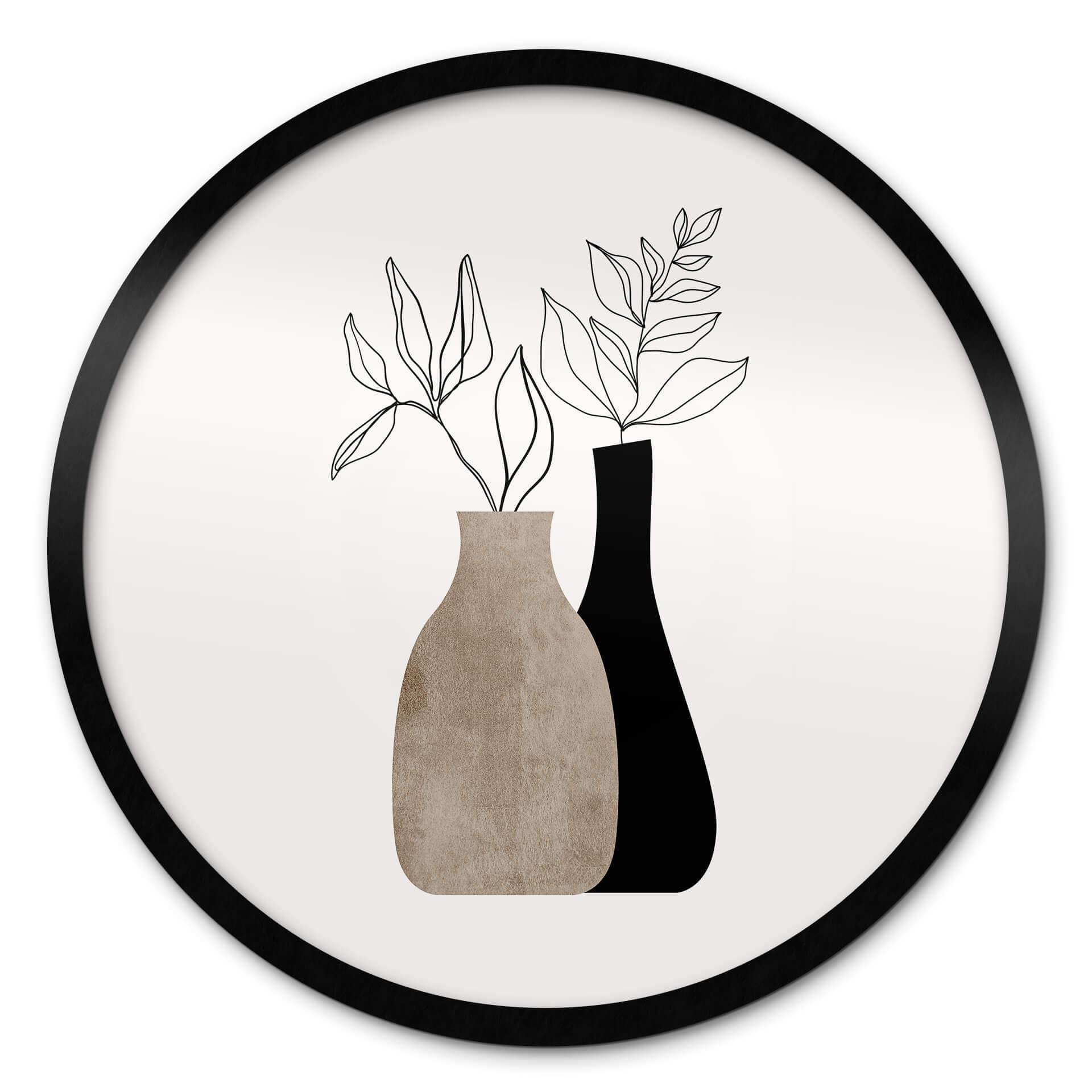 Plakat Kubistika - Minimalistic Plants