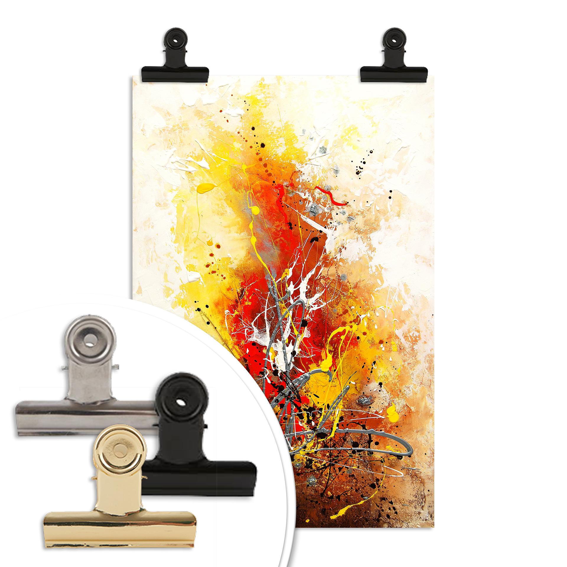 Poster Fedrau - Osterfeuer