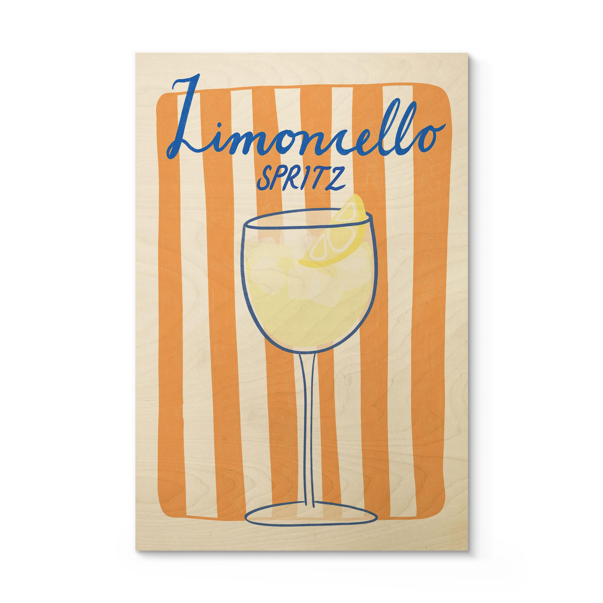 Træplakat Limoncello Spritz - Fritsch