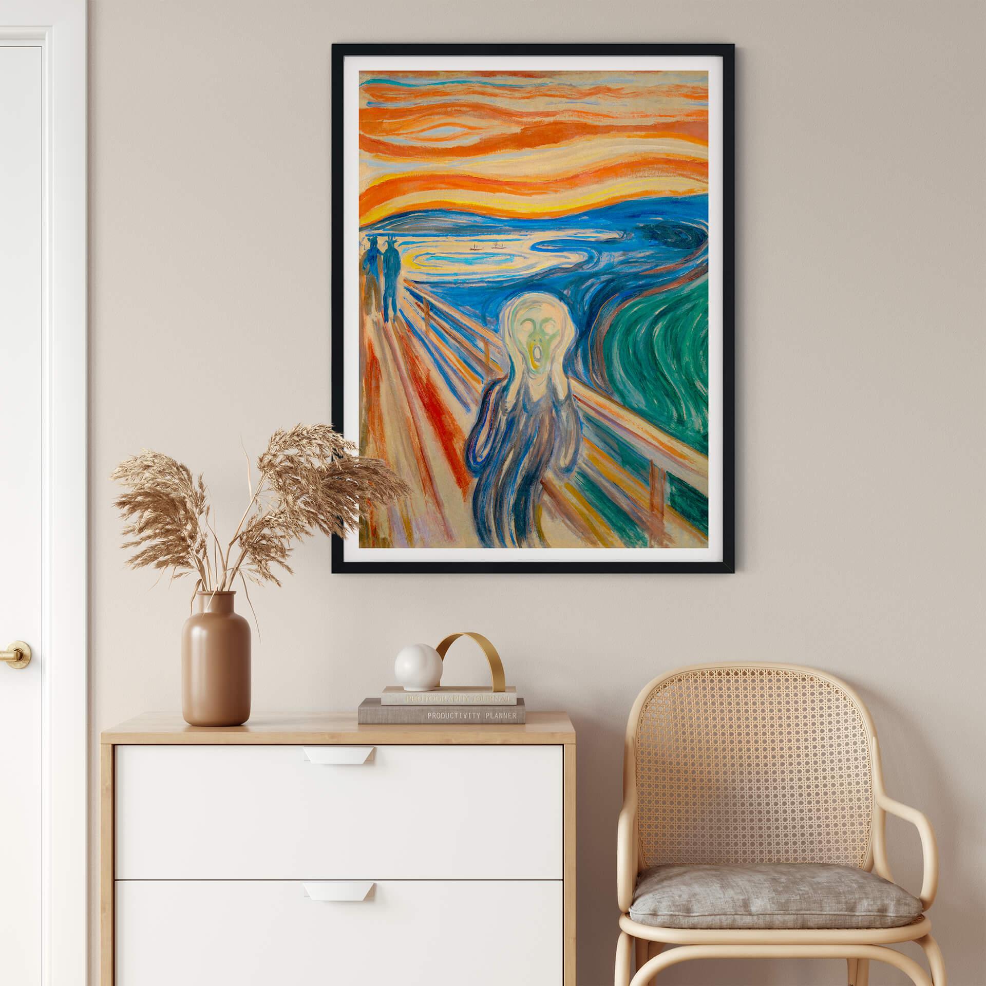 Plakat - Munch - Skriget