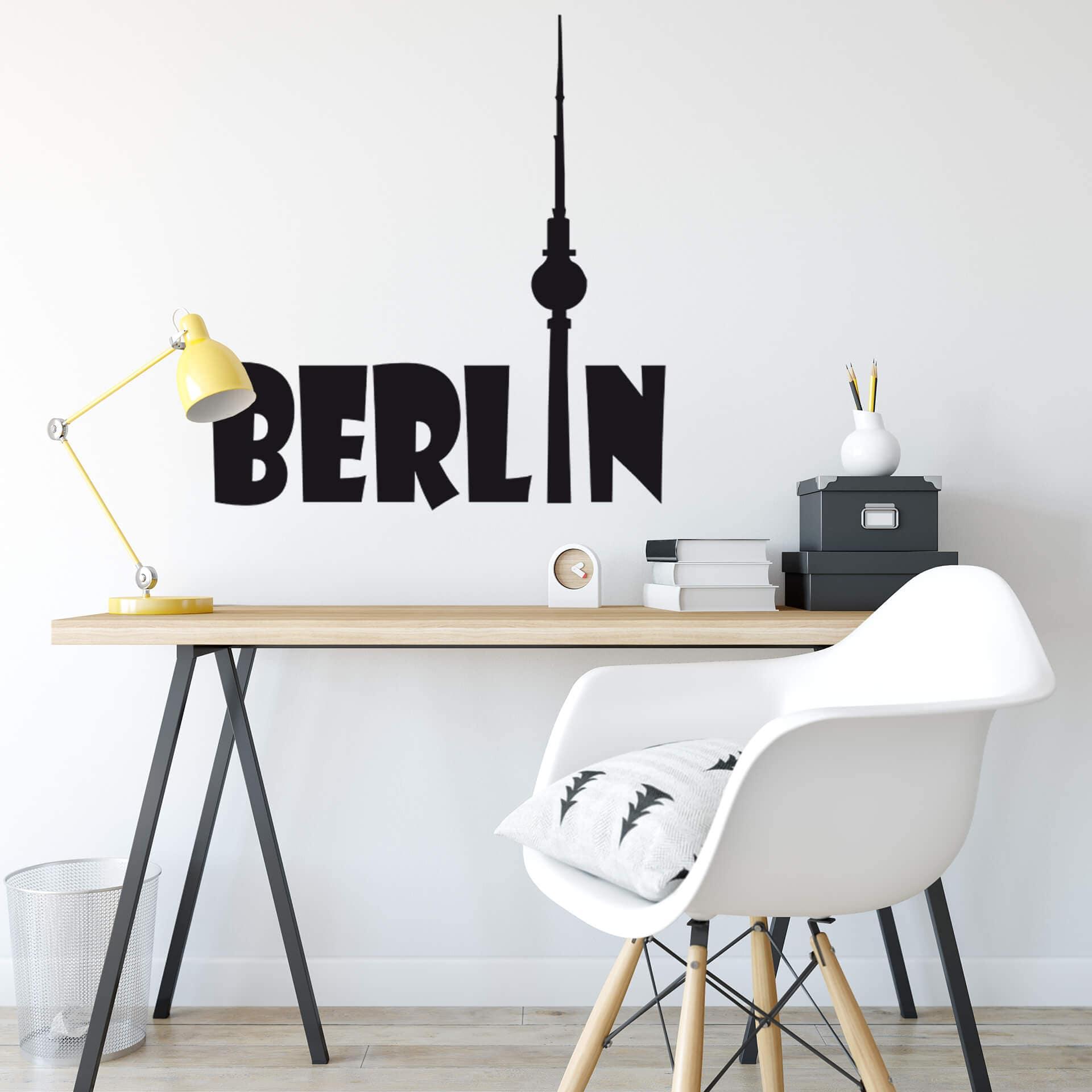 Sticker mural - Berlin