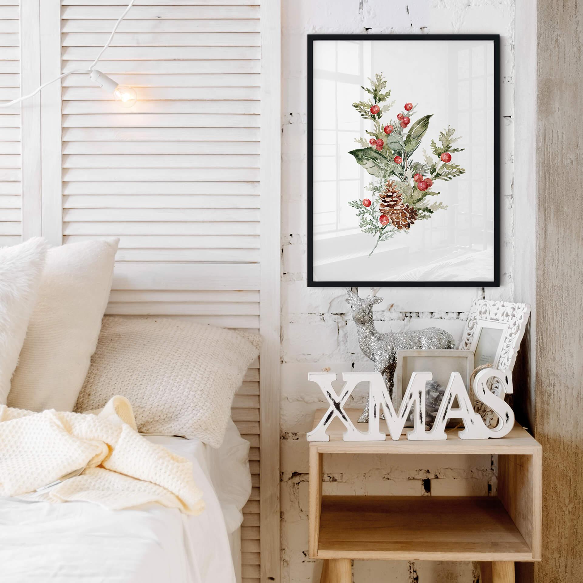 Poster Kerstarrangement