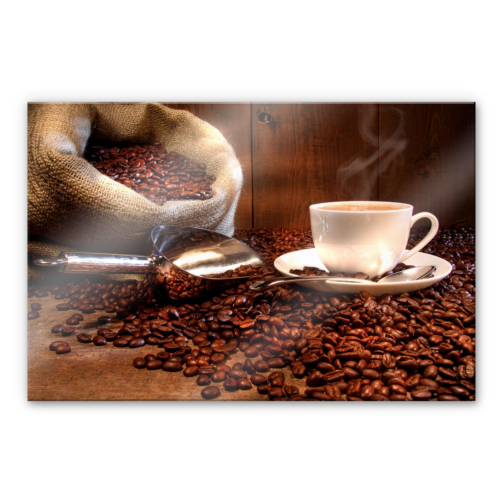 XXL Billede kaffe nydelse