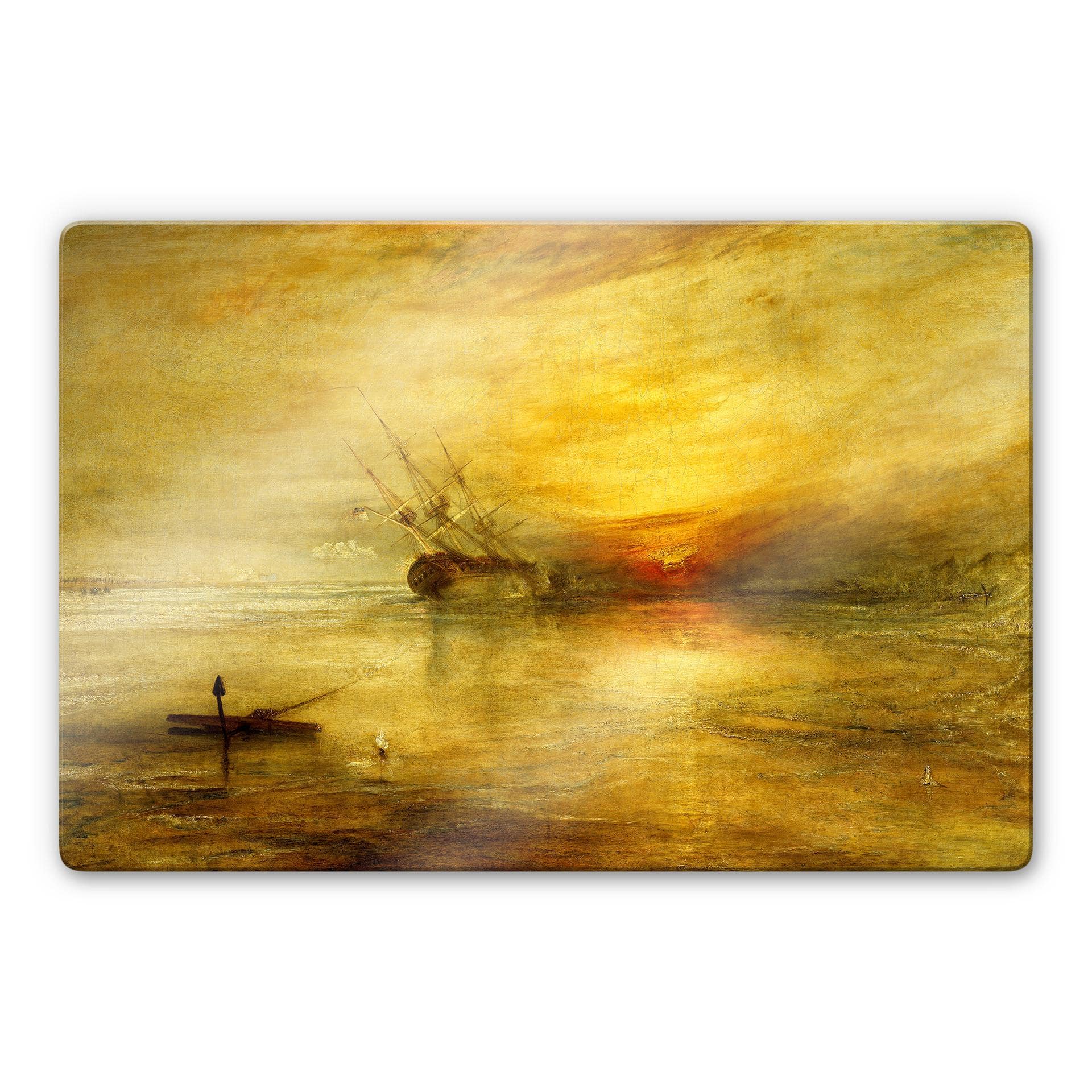 Tableau en verre - Turner - Fort Vimieux