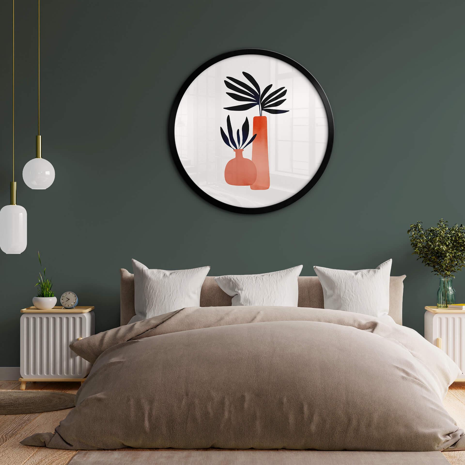 Poster rond Kubistika - Fairytale Plants
