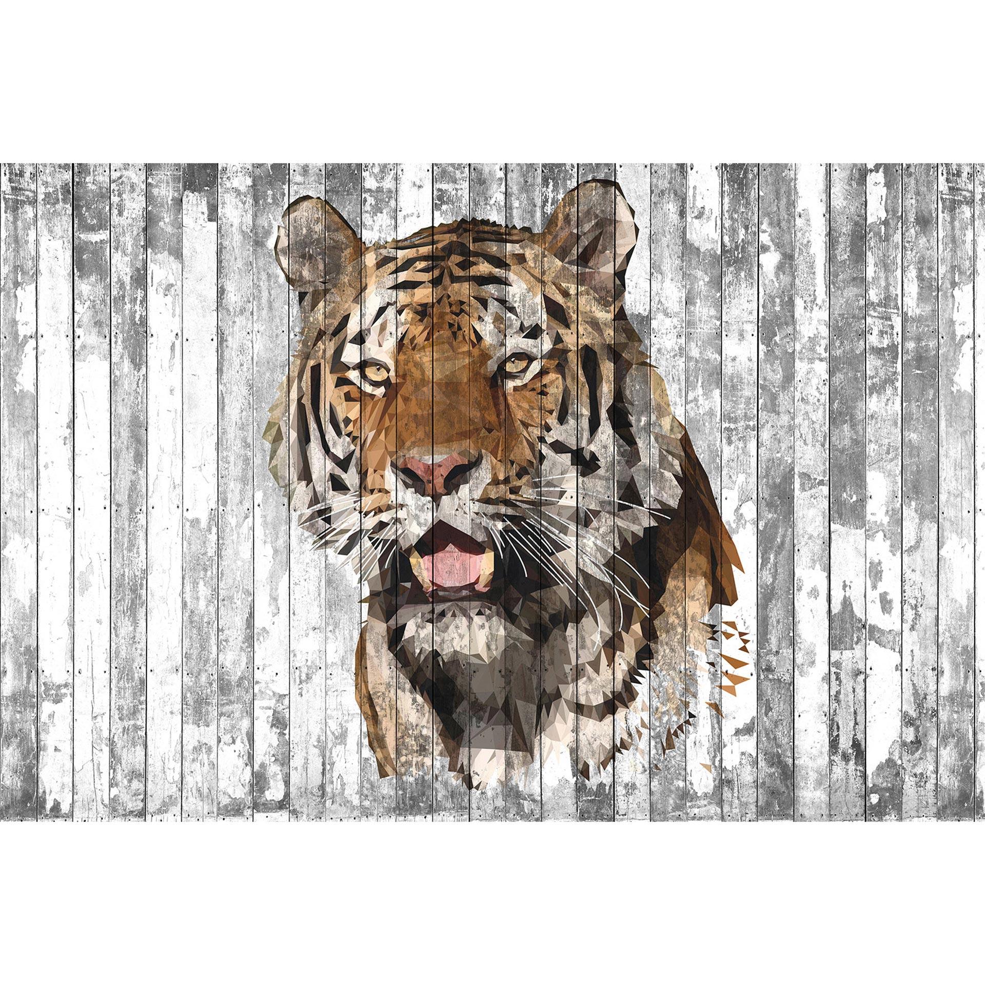 Architects Paper Fotobehang Atelier 47 Polygon Tiger
