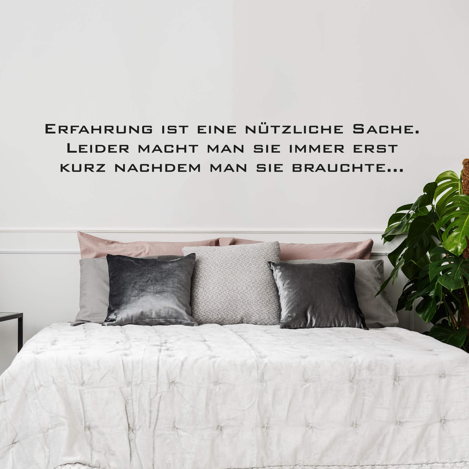 Wandtattoo Erfahrung