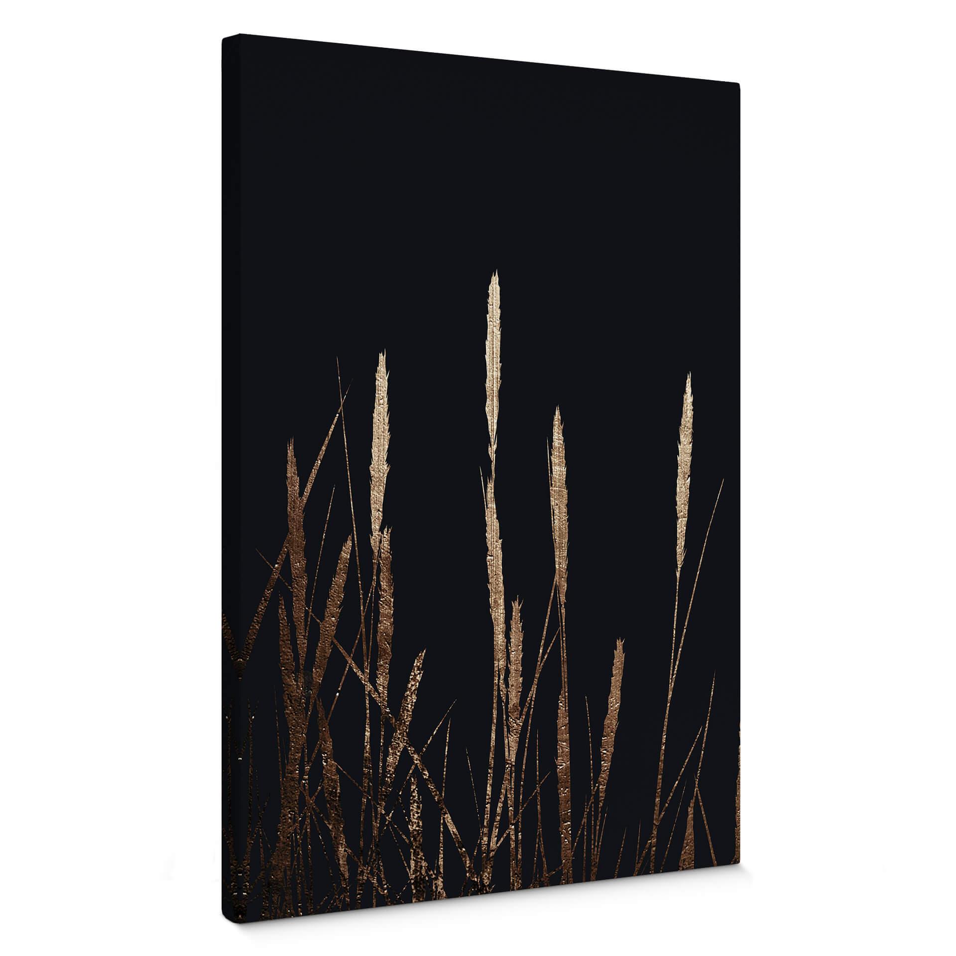 Canvasbillede - Kubistika - Golden Feathers