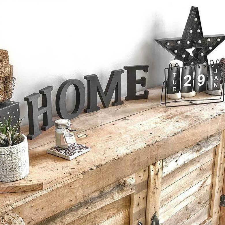 MDF bogstaver - Home 2