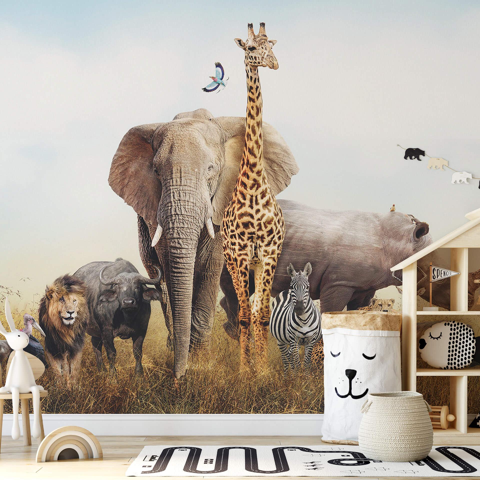 Fototapete Afrikanische Tiere