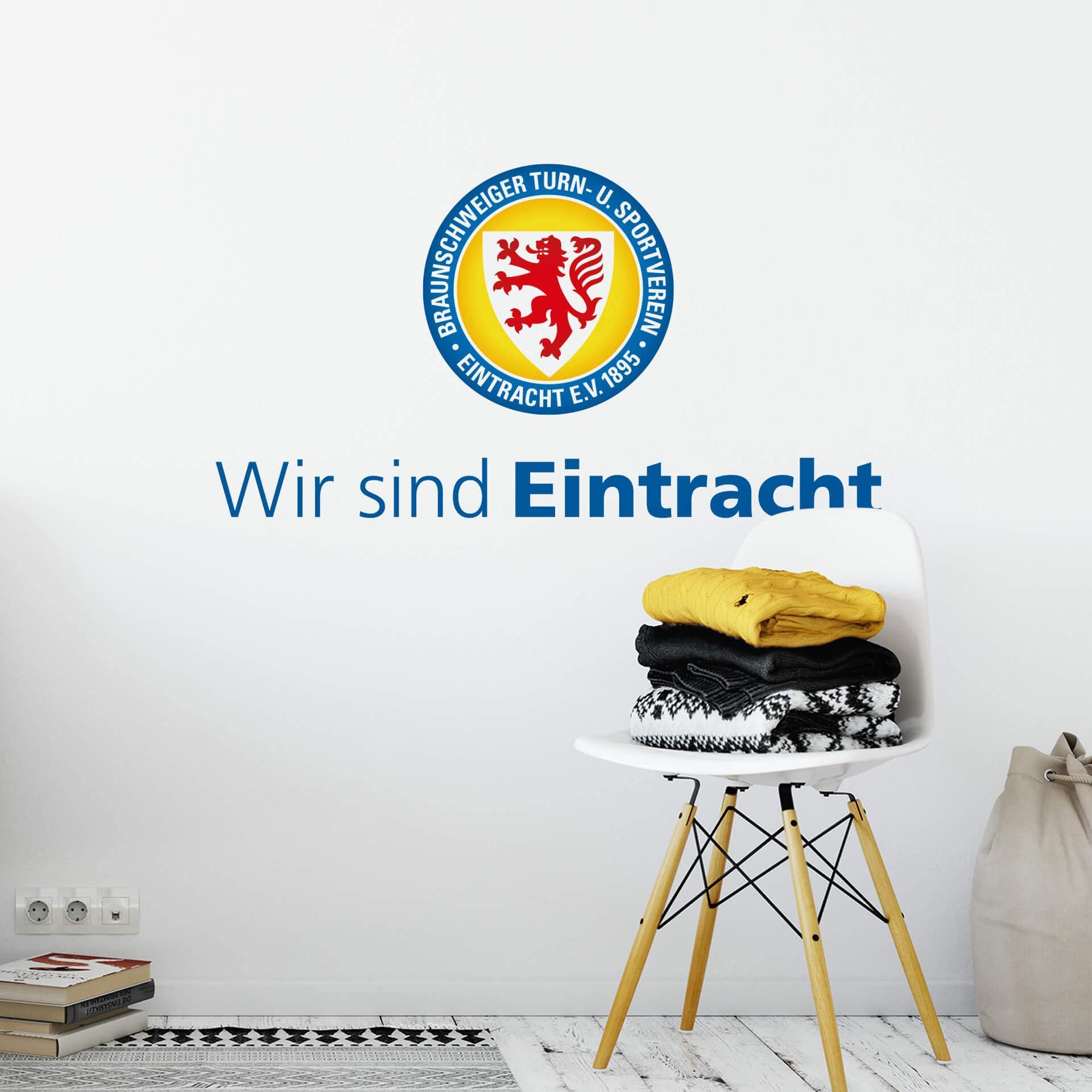 Wandtattoo Eintracht Braunschweig Wir sind Eintracht