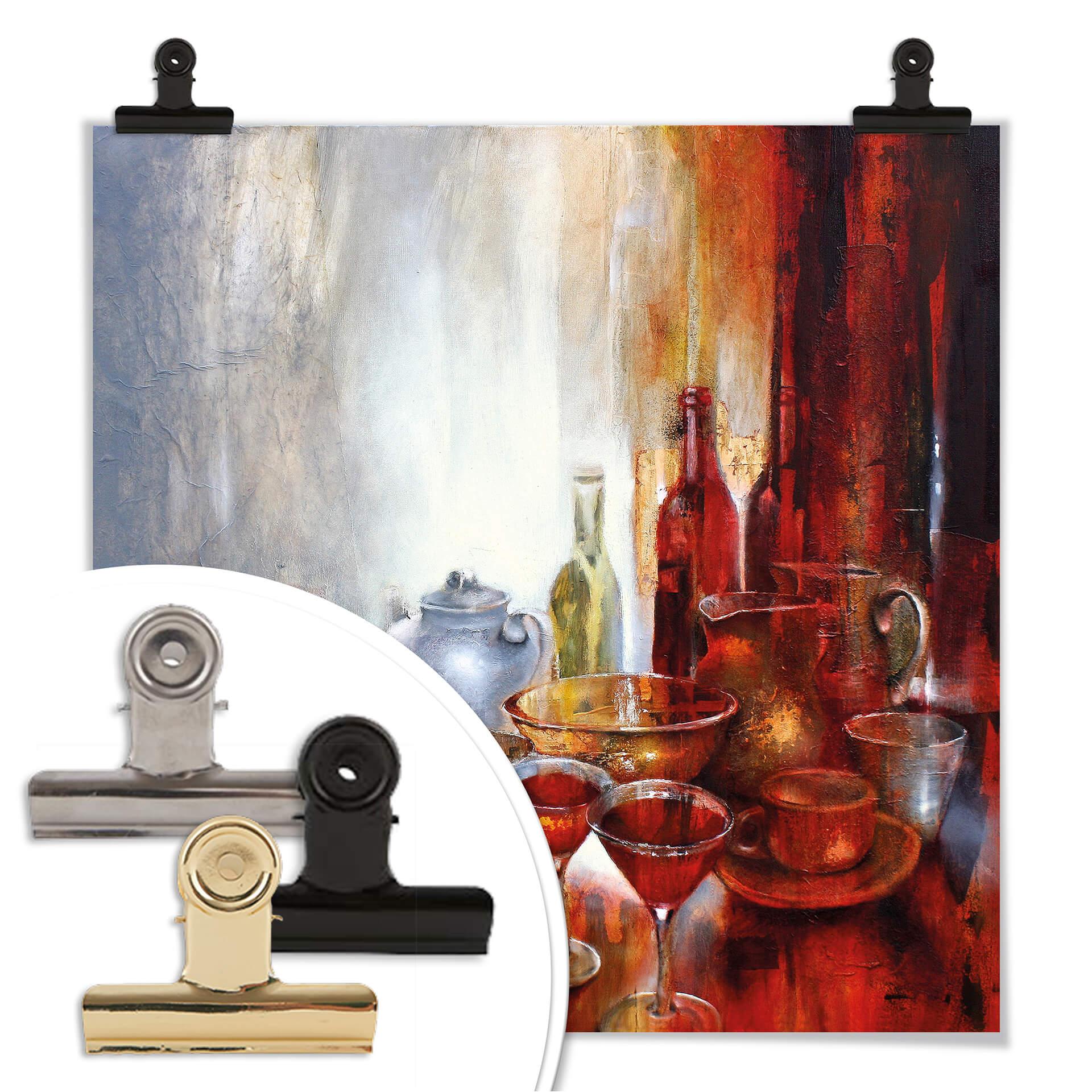 Poster Schmucker - Stillleben mit Teekanne