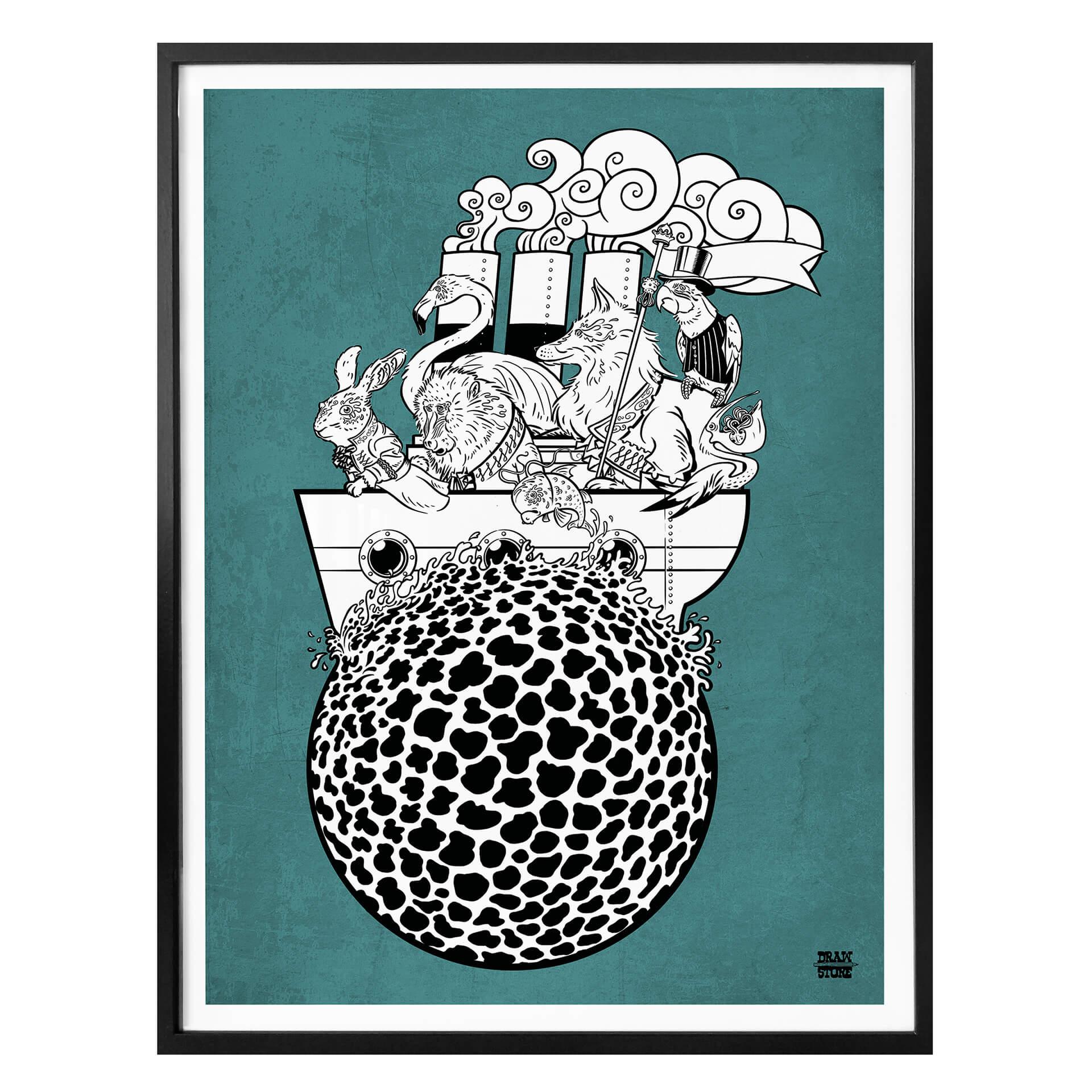 Poster Drawstore - Boattrip