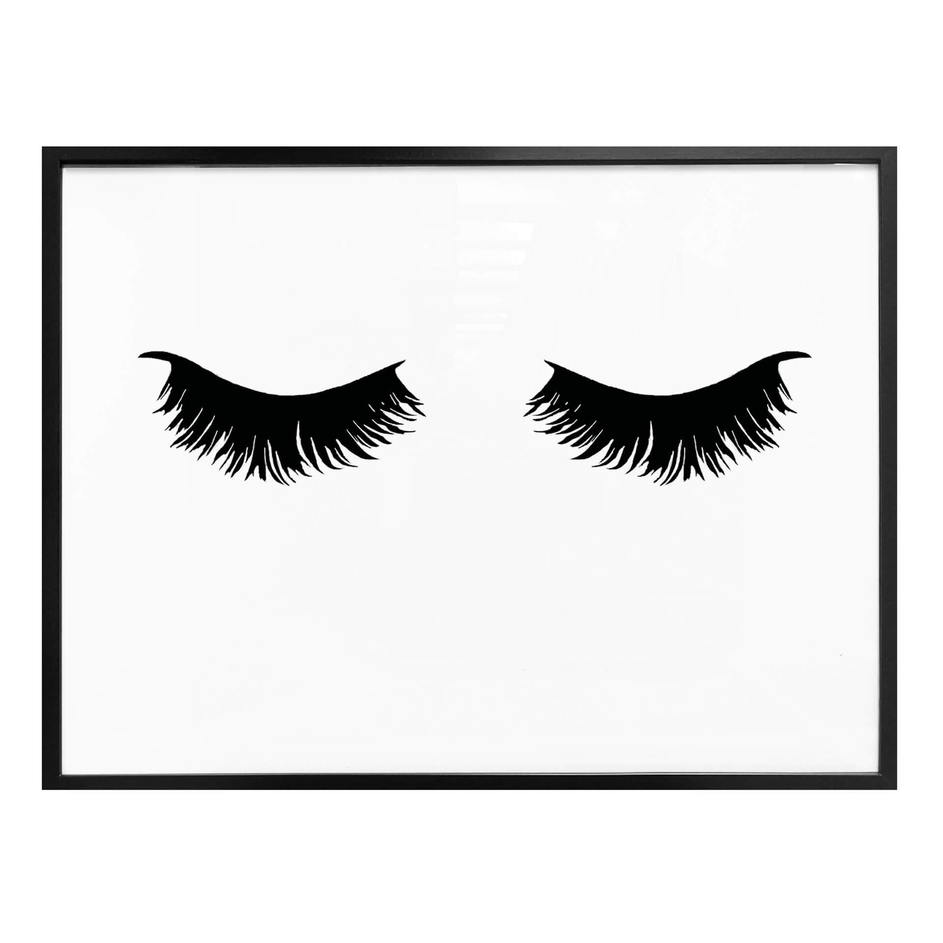Plakat - Lashes 01