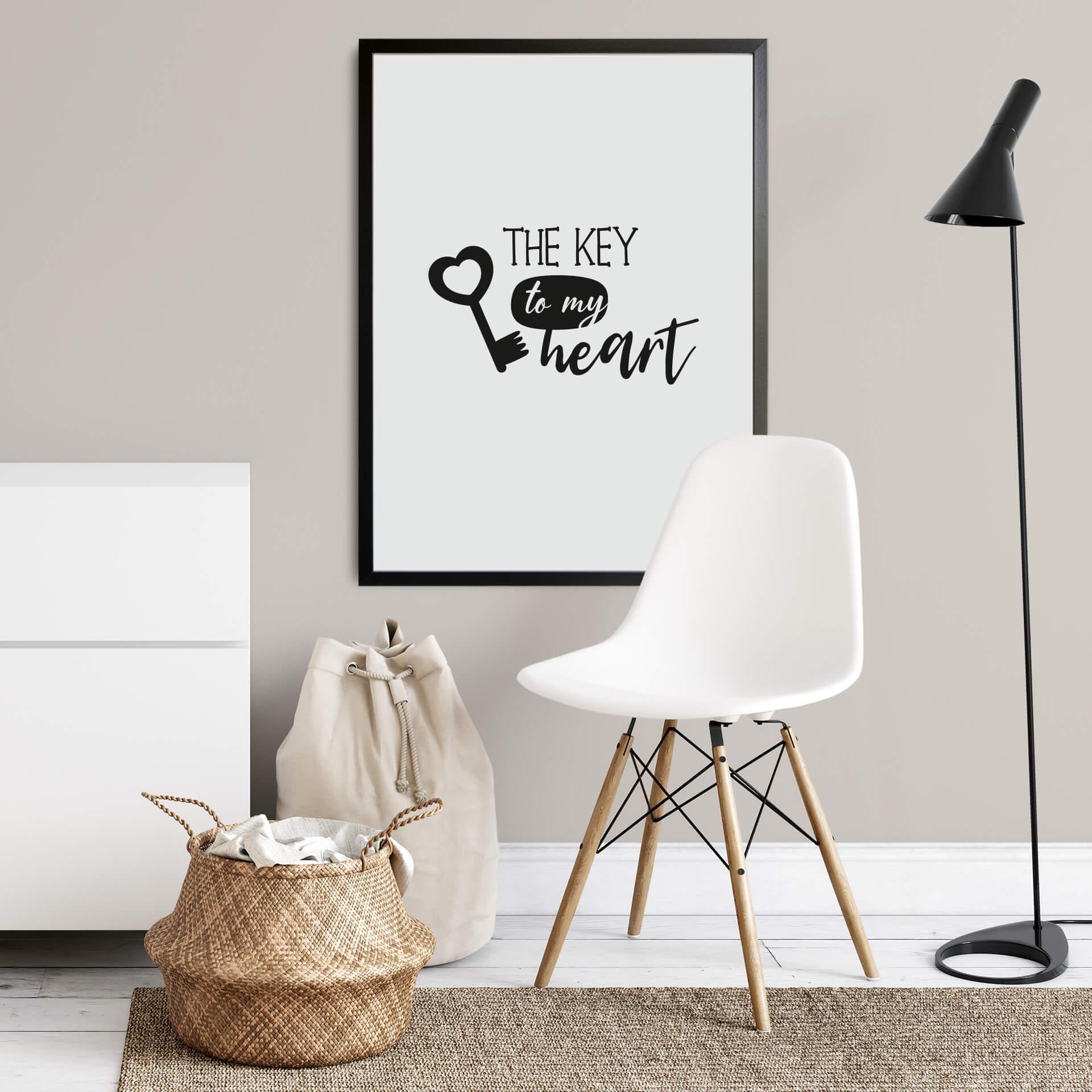 Poster The key to my heart