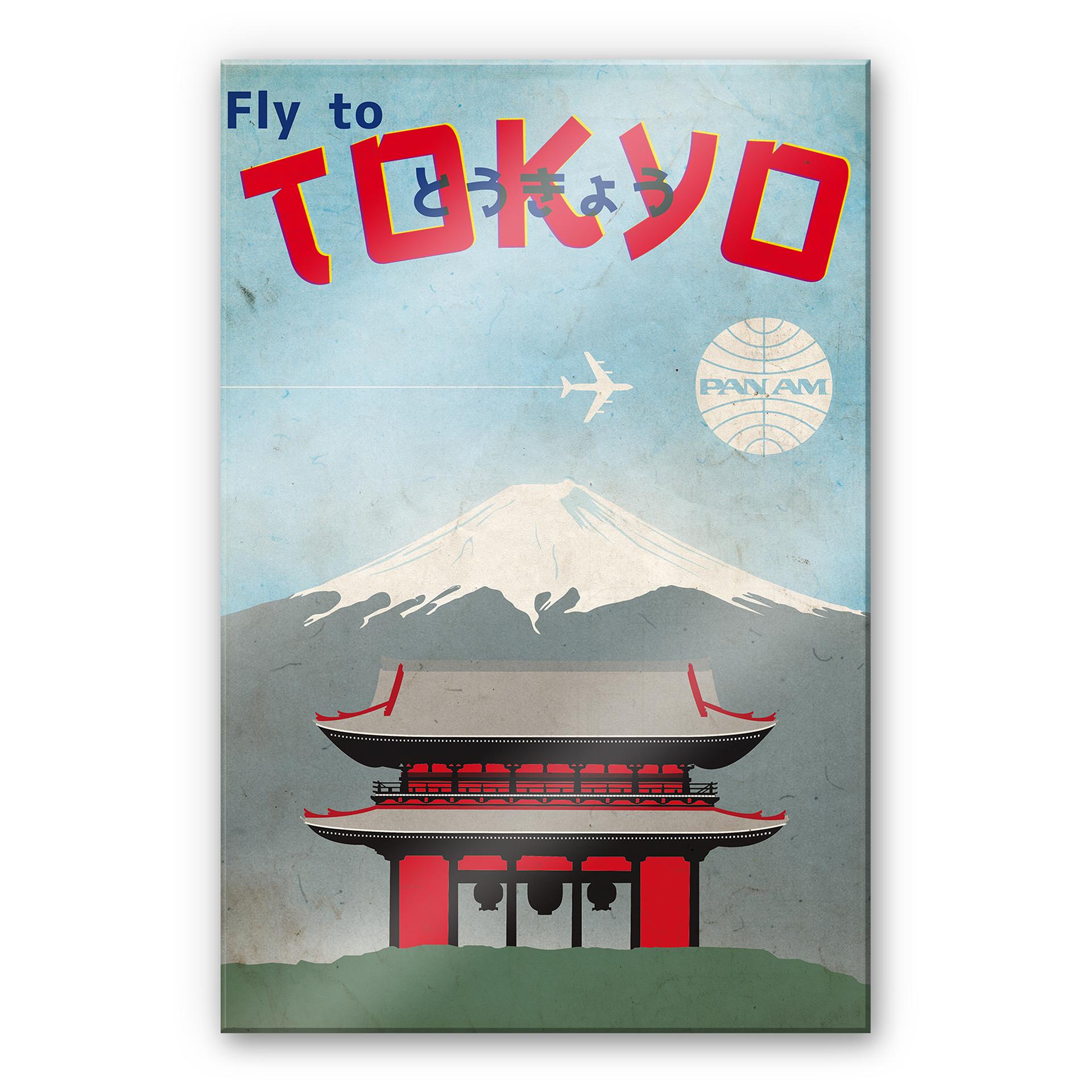 Akrylbillede PAN AM - Flyv til Tokyo
