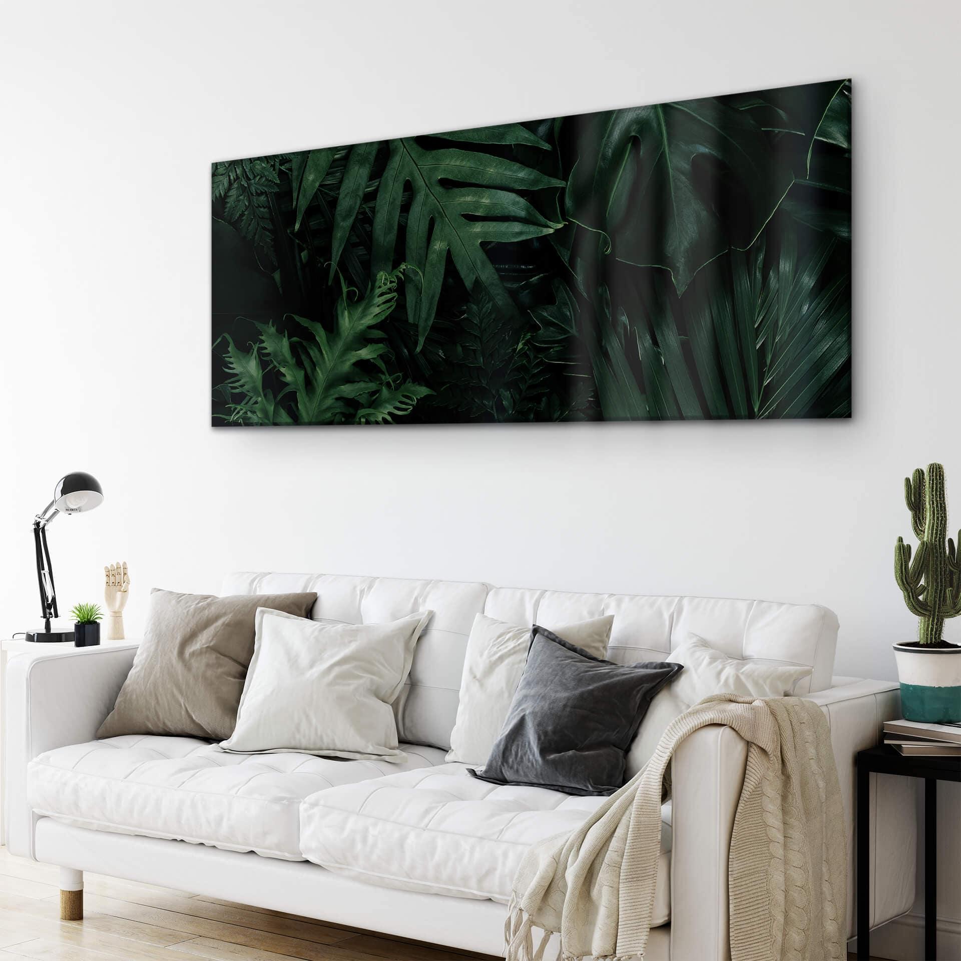 Acrylglas Dark Green Jungle