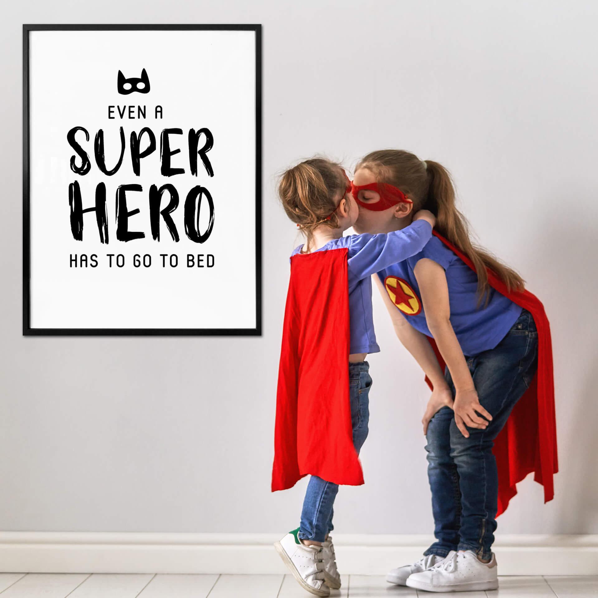 Póster Incluso un superhéroe