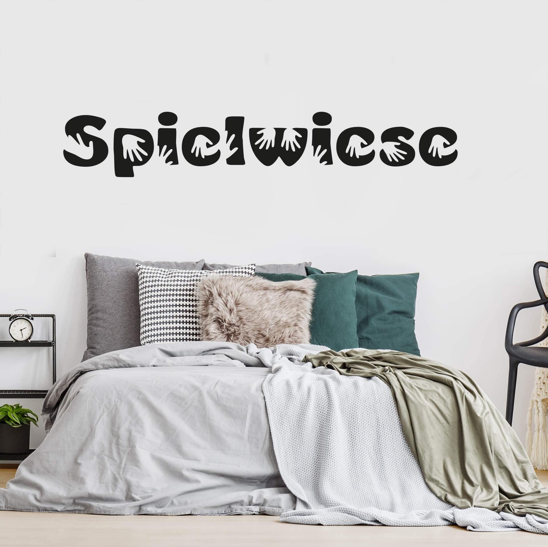 Wandtattoo Spielwiese