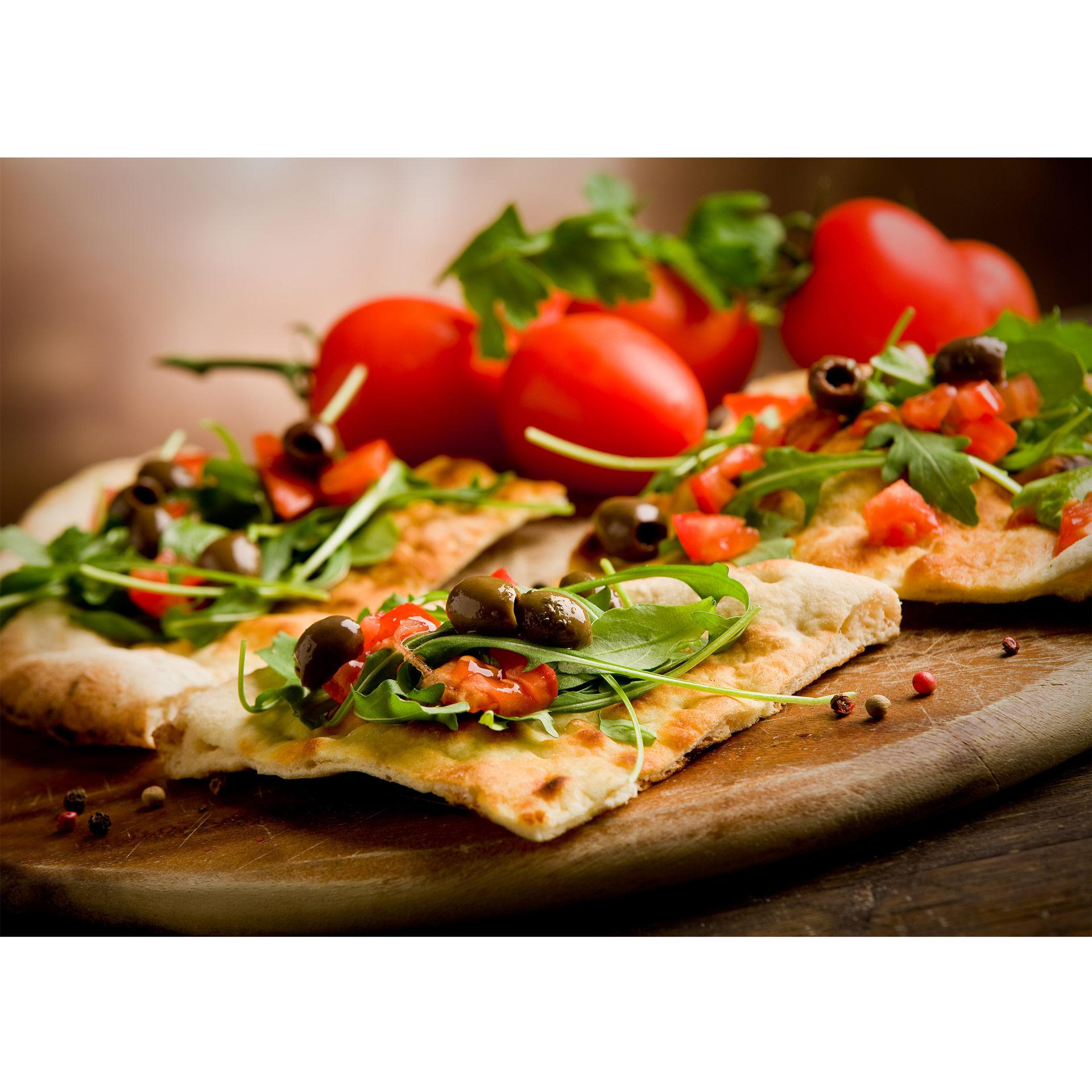 Fotobehang Italiaanse Pizza