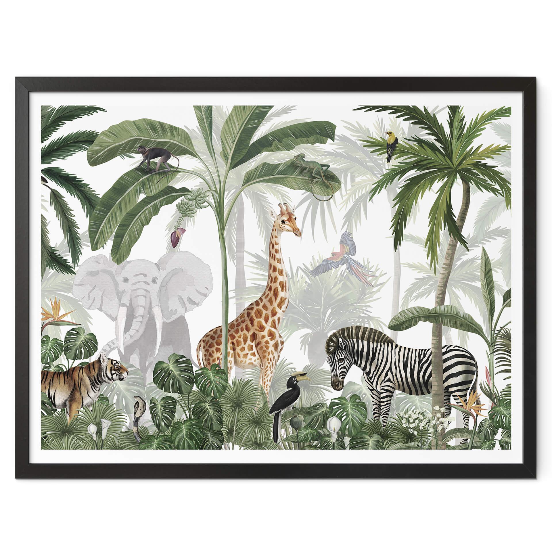 Poster Kikki Belle - Jungle Jive