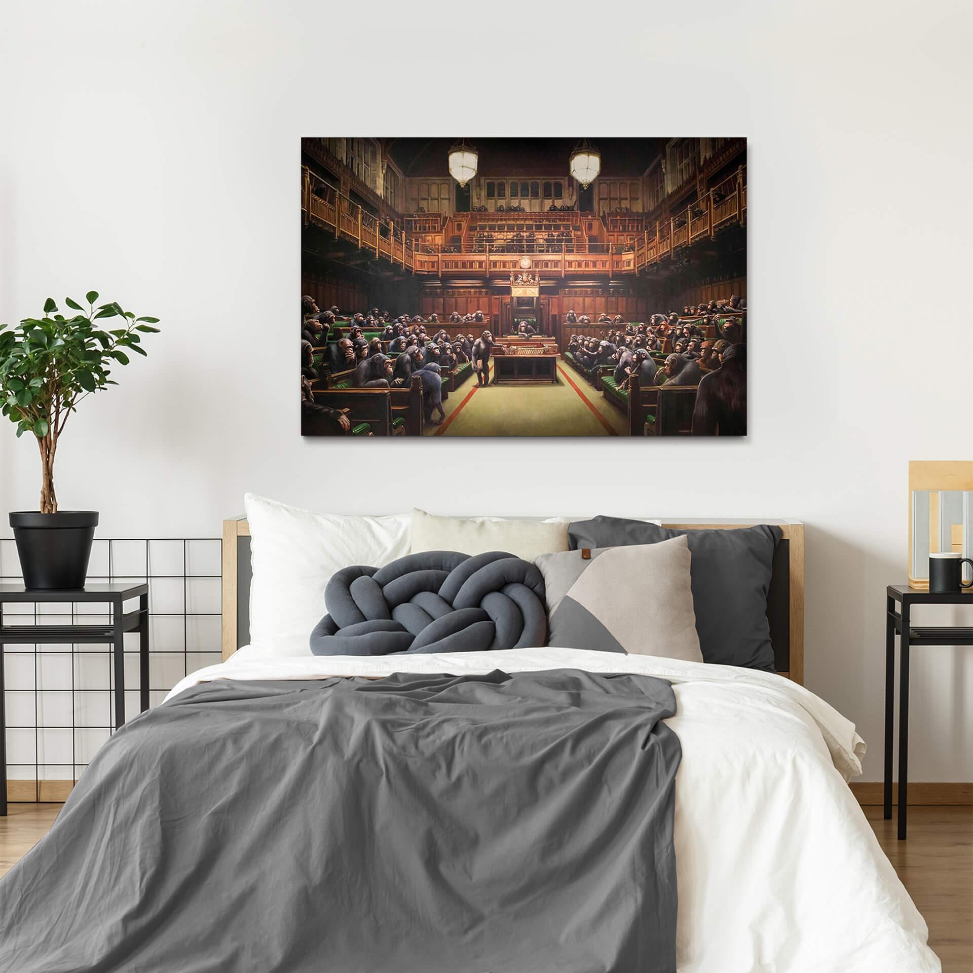 Obraz na płótnie Banksy - Devolved Parliament