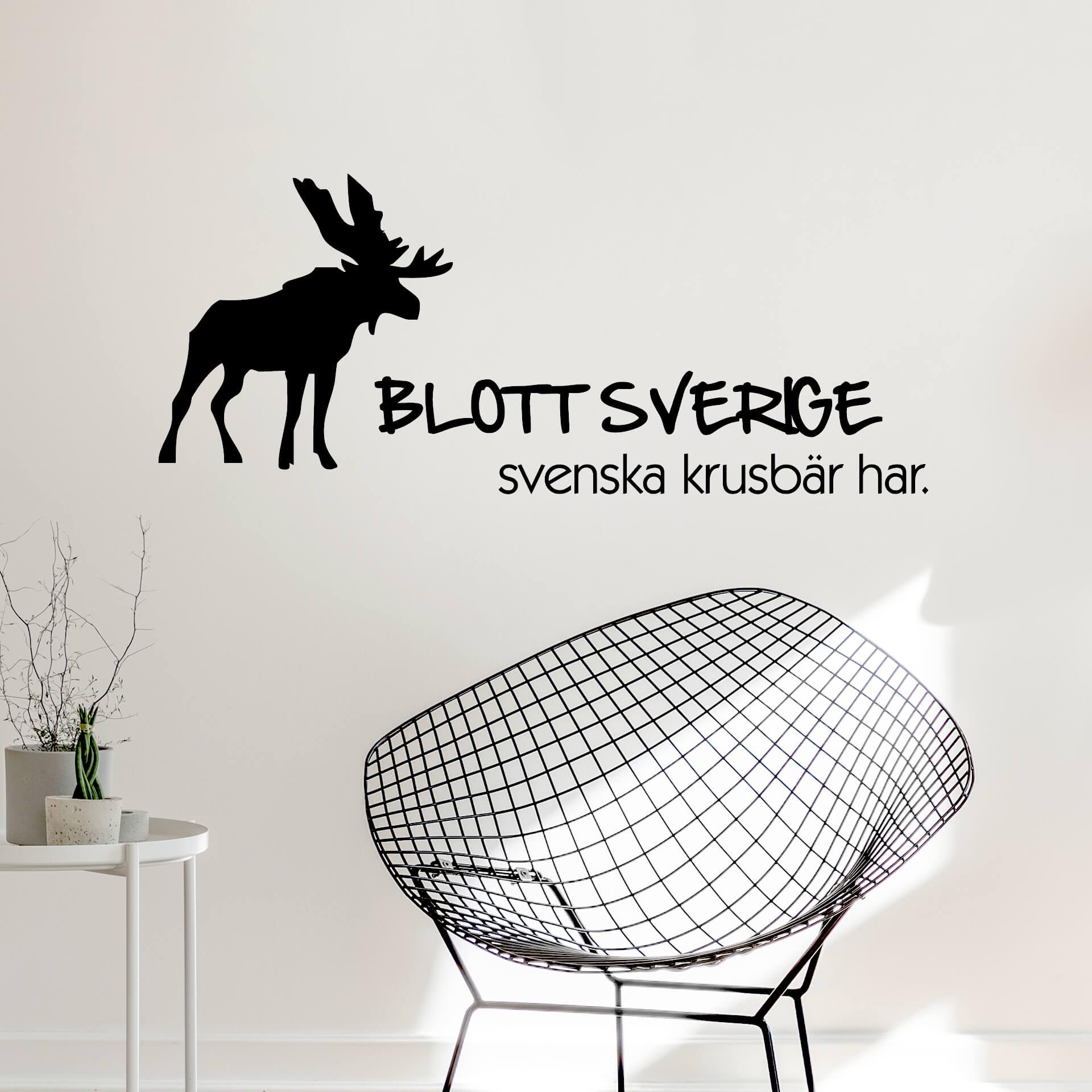 Blott Sverige svenska krusbär har