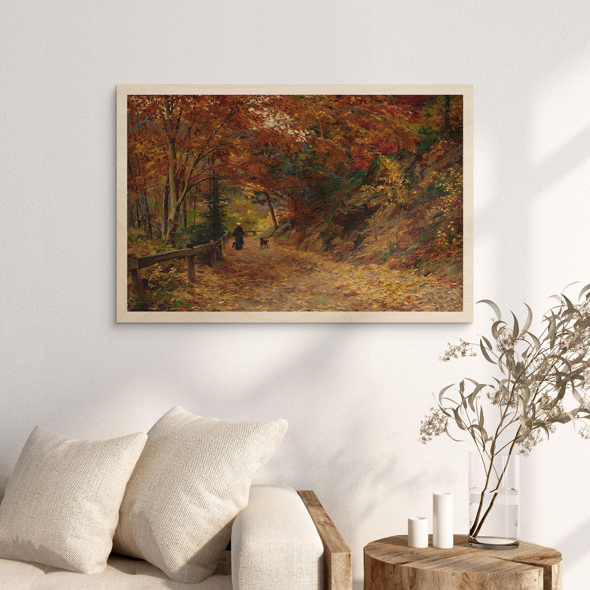 Holzbild Wisinger-Florian - Fallendes Laub