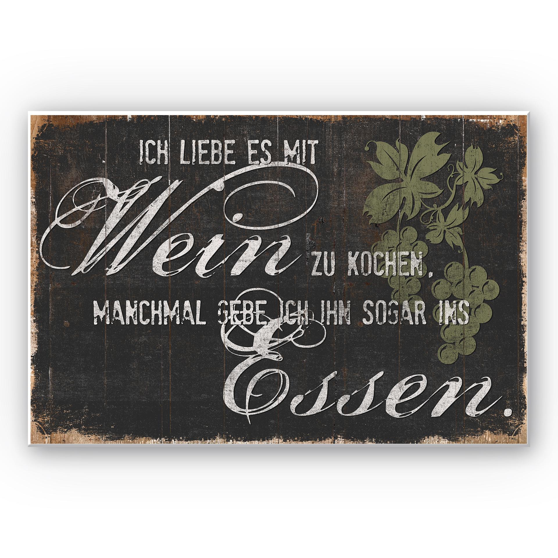 Tableau Forex - J'aime cuisiner avec du vin