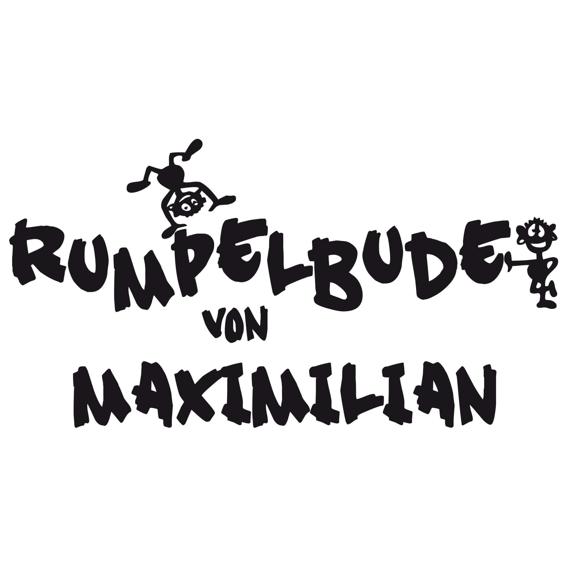 Wandtattoo + Name Rumpelbude