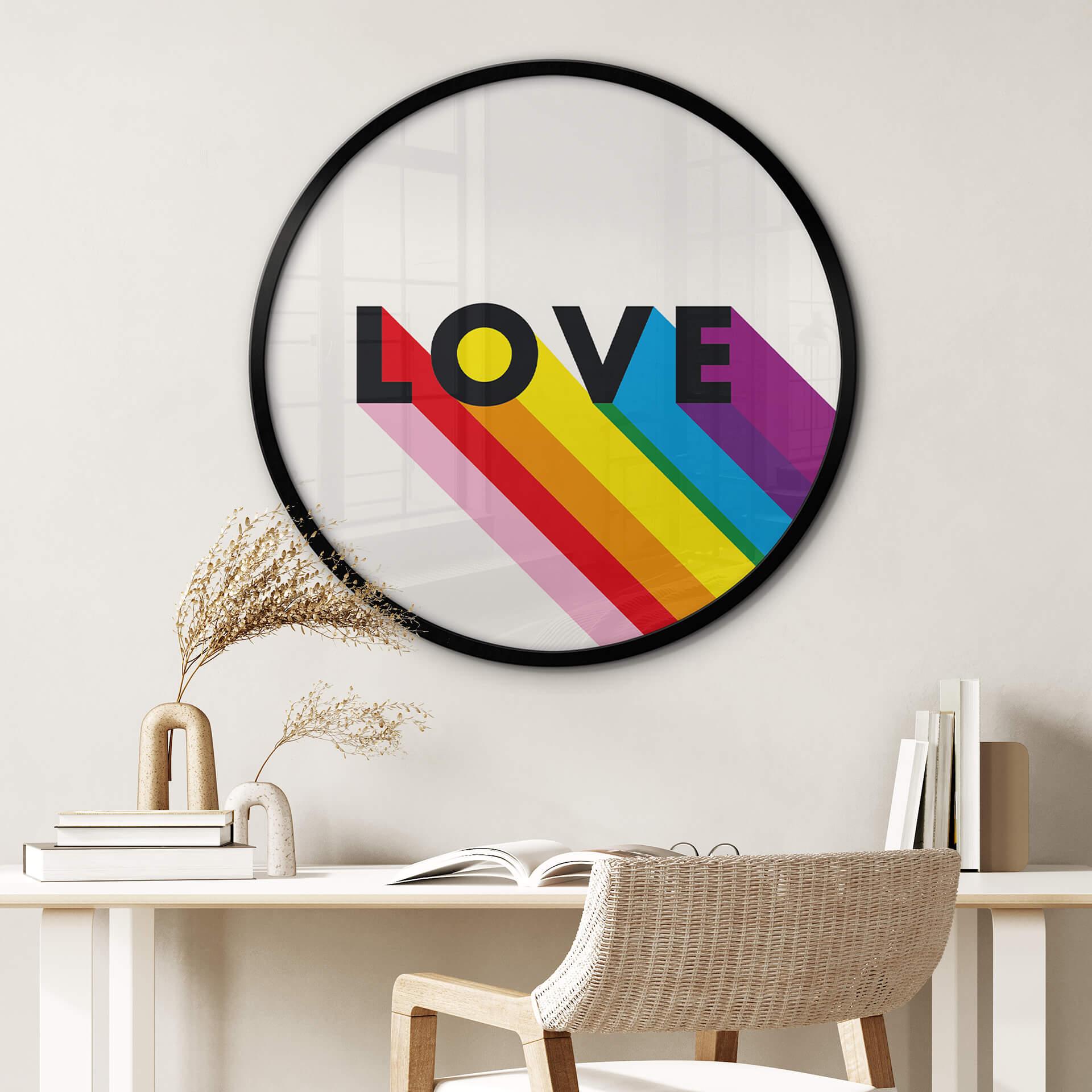 Plakat LGBTQIA+ Love