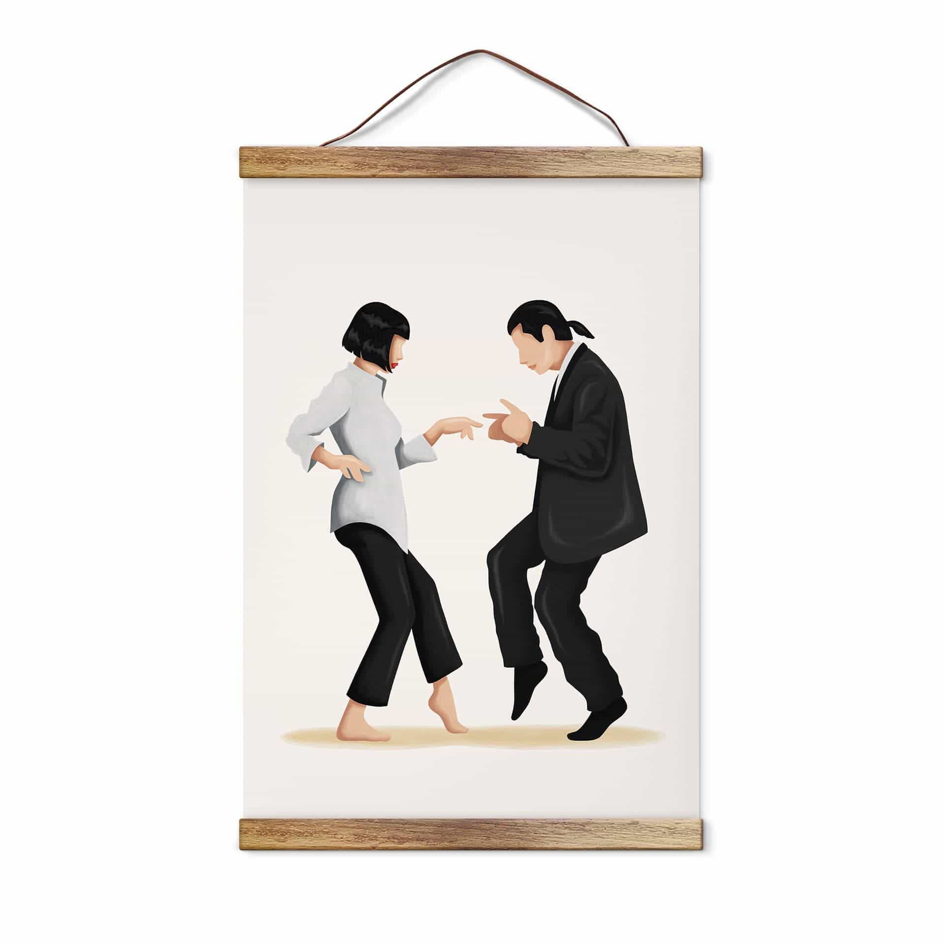 Tekstil plakat Tohmé - Pulp Fiction