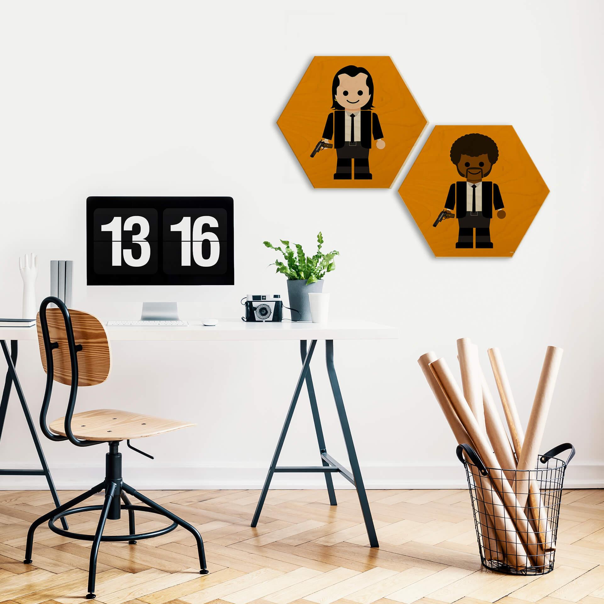 Hexagon - Berkenfineer Gomes - Pulp Fiction - Jules Winnfield