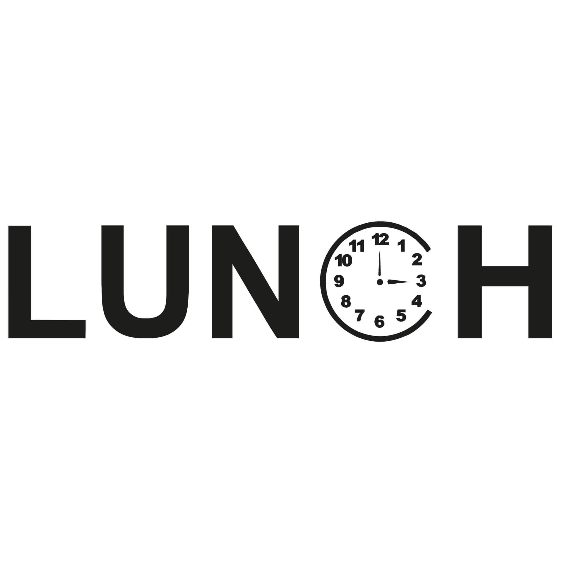 Adesivo murale - Lunch