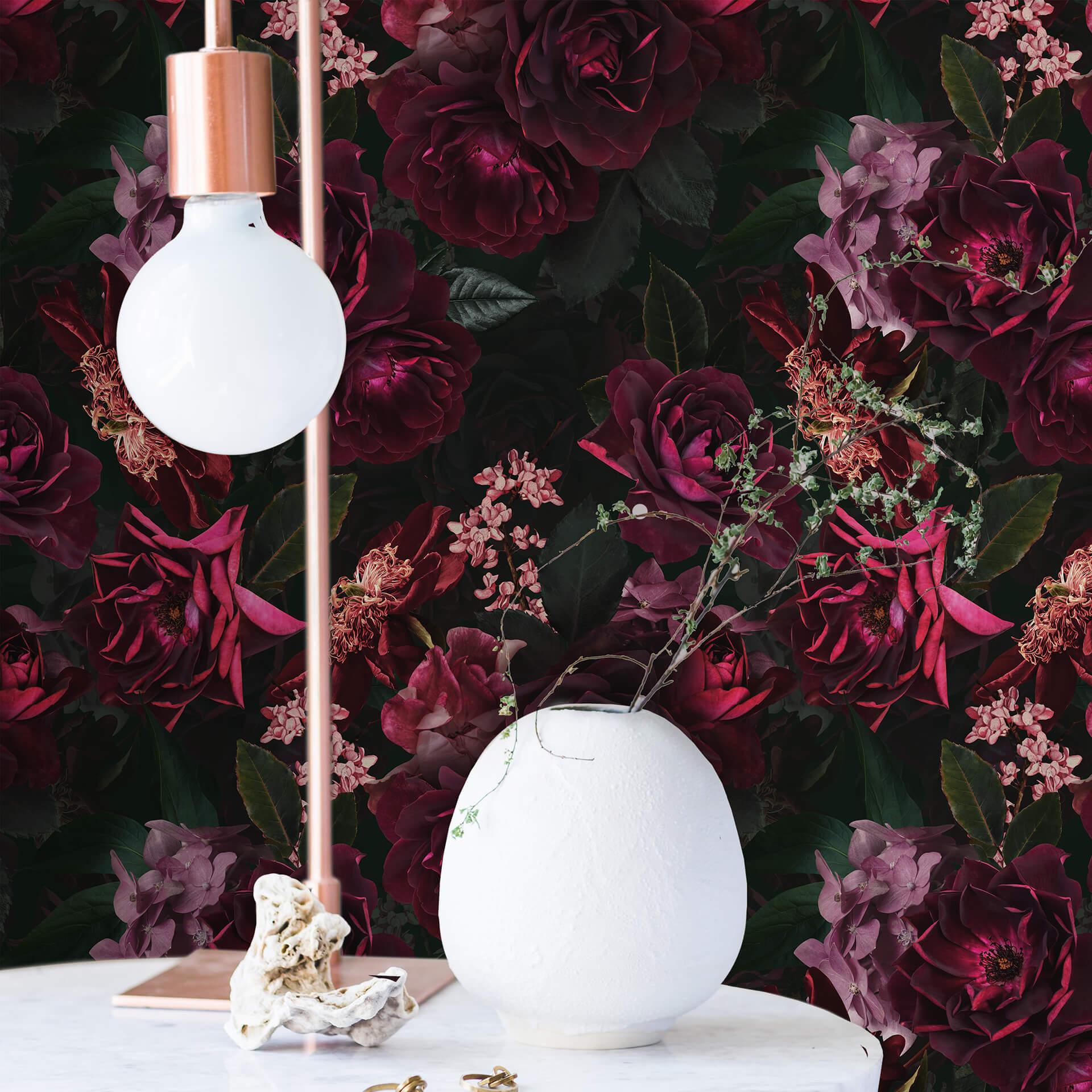 Patroonbehang UN Designs - Fleur de Paris
