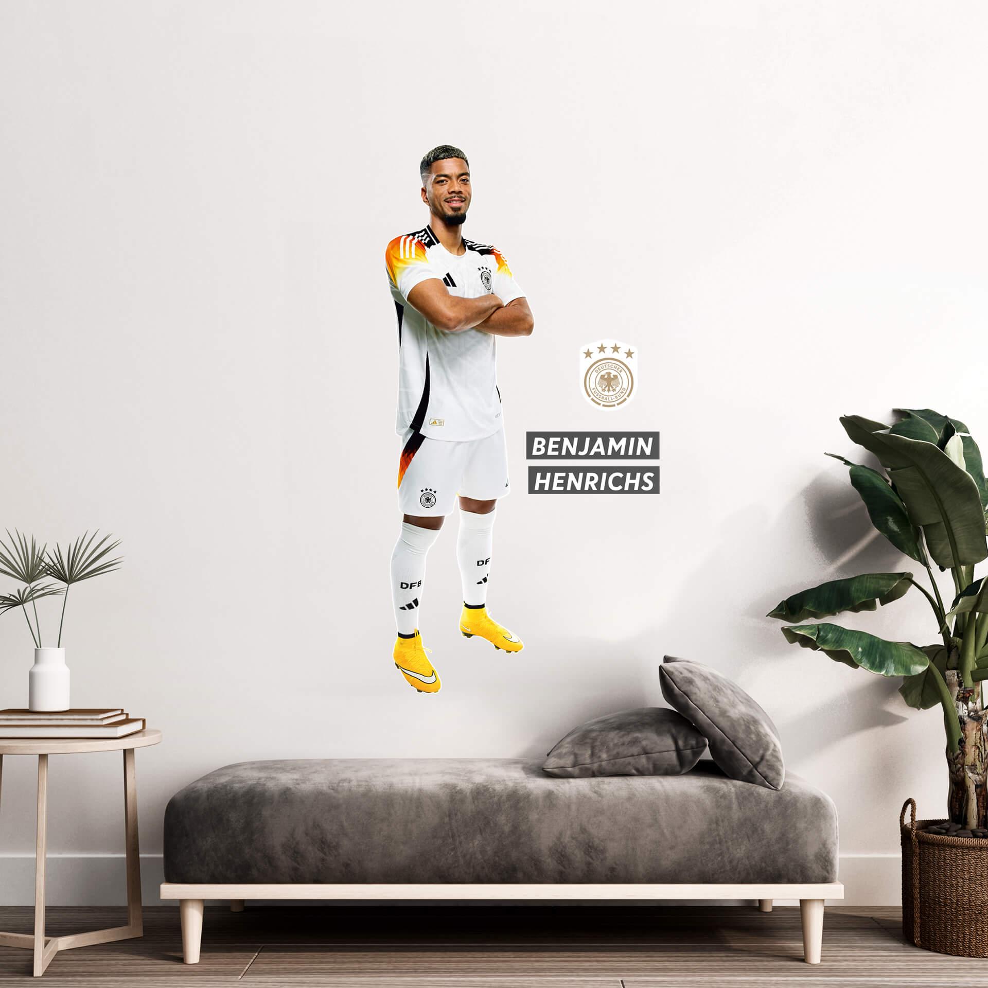 DFB Sticker EM für die Wand, Wandtattoo - Henrichs
