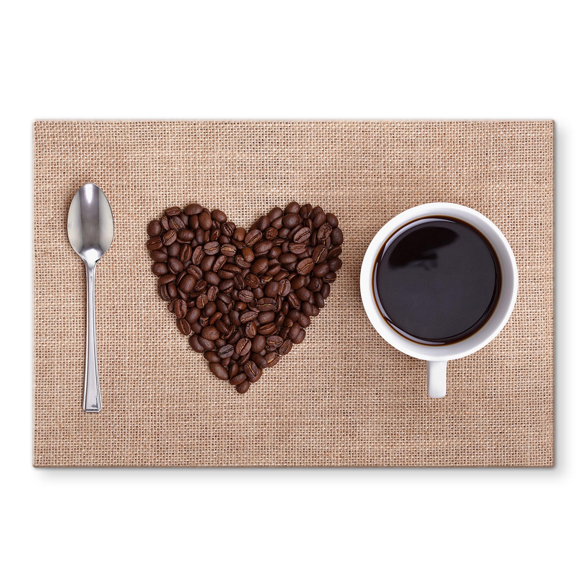 I love coffee  - stænkplade