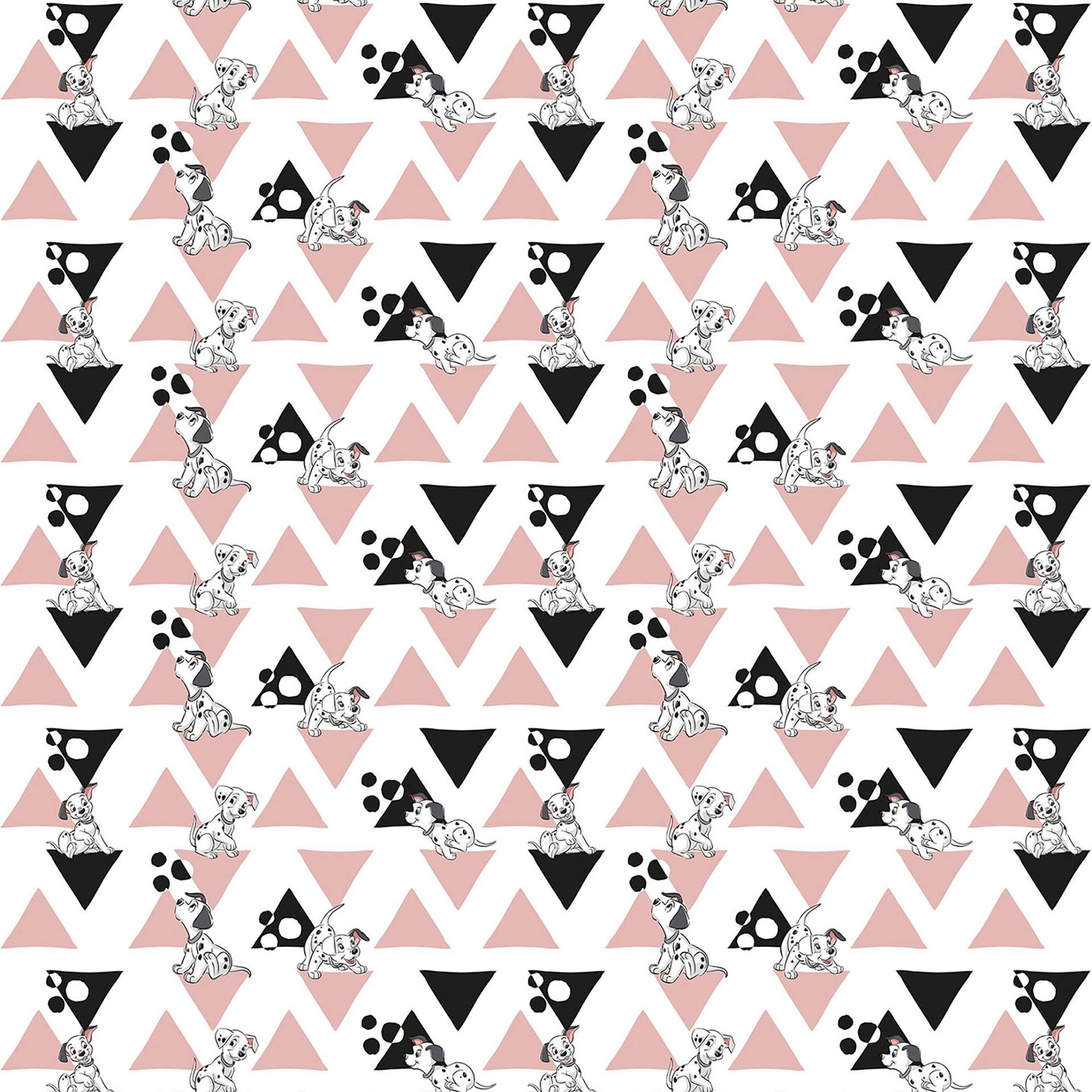 Non-woven tapet - 101 dalmatinske hjørner - 200 x 280 cm