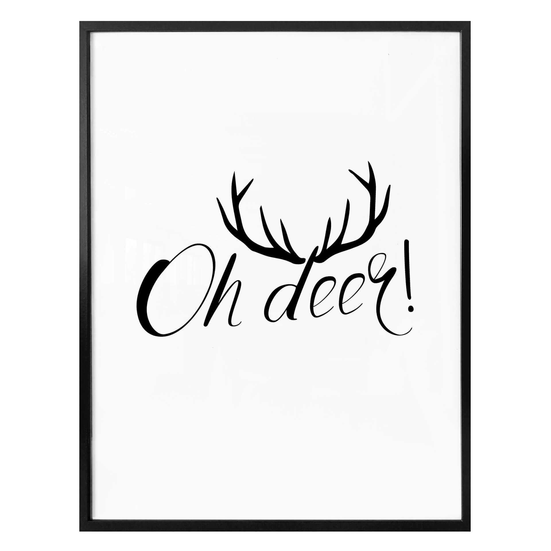 Plakat - Oh Deer