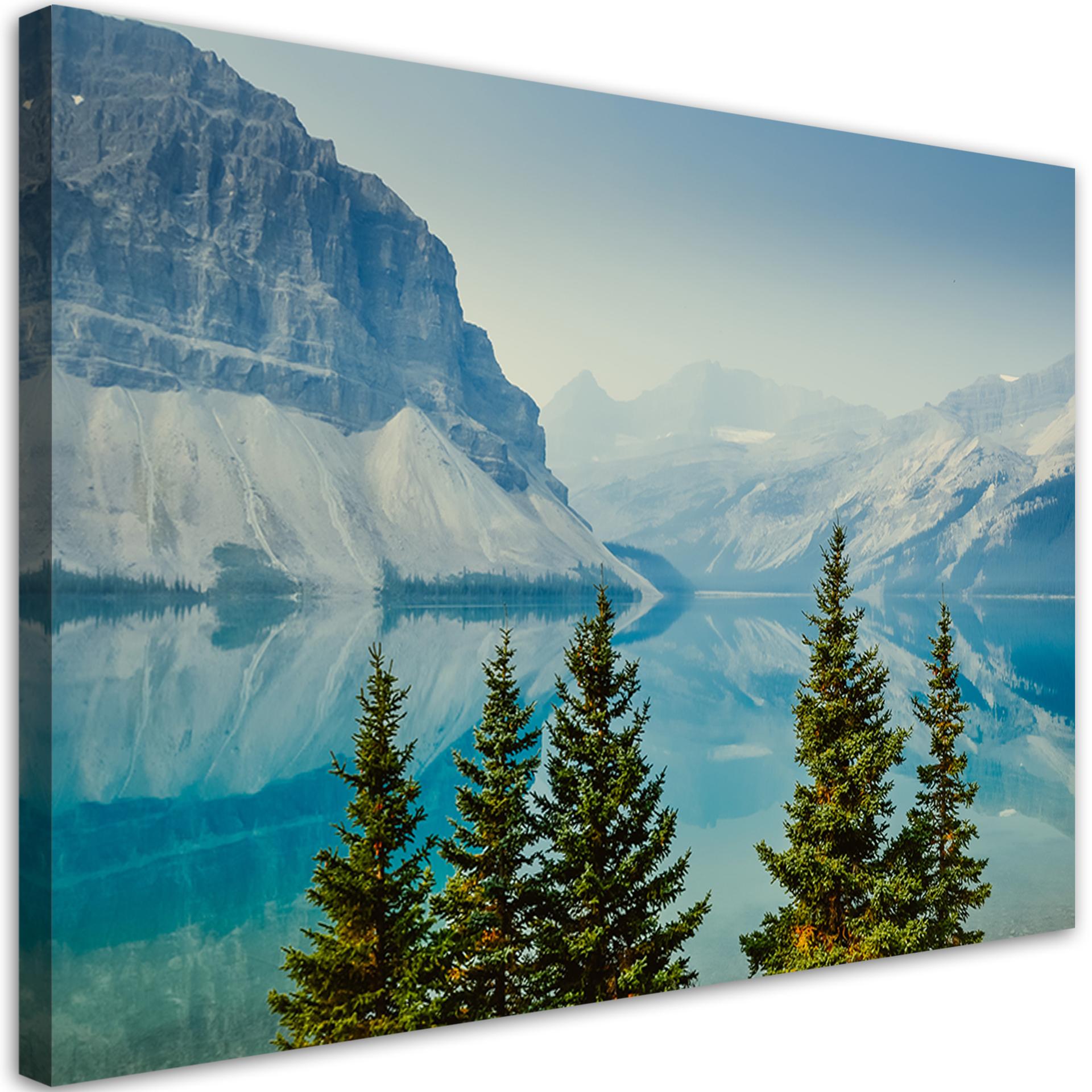 Canvasbillede, Bjerge og mere natur