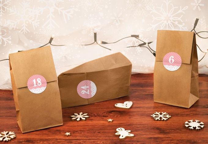Adventskalender Set - Shabby