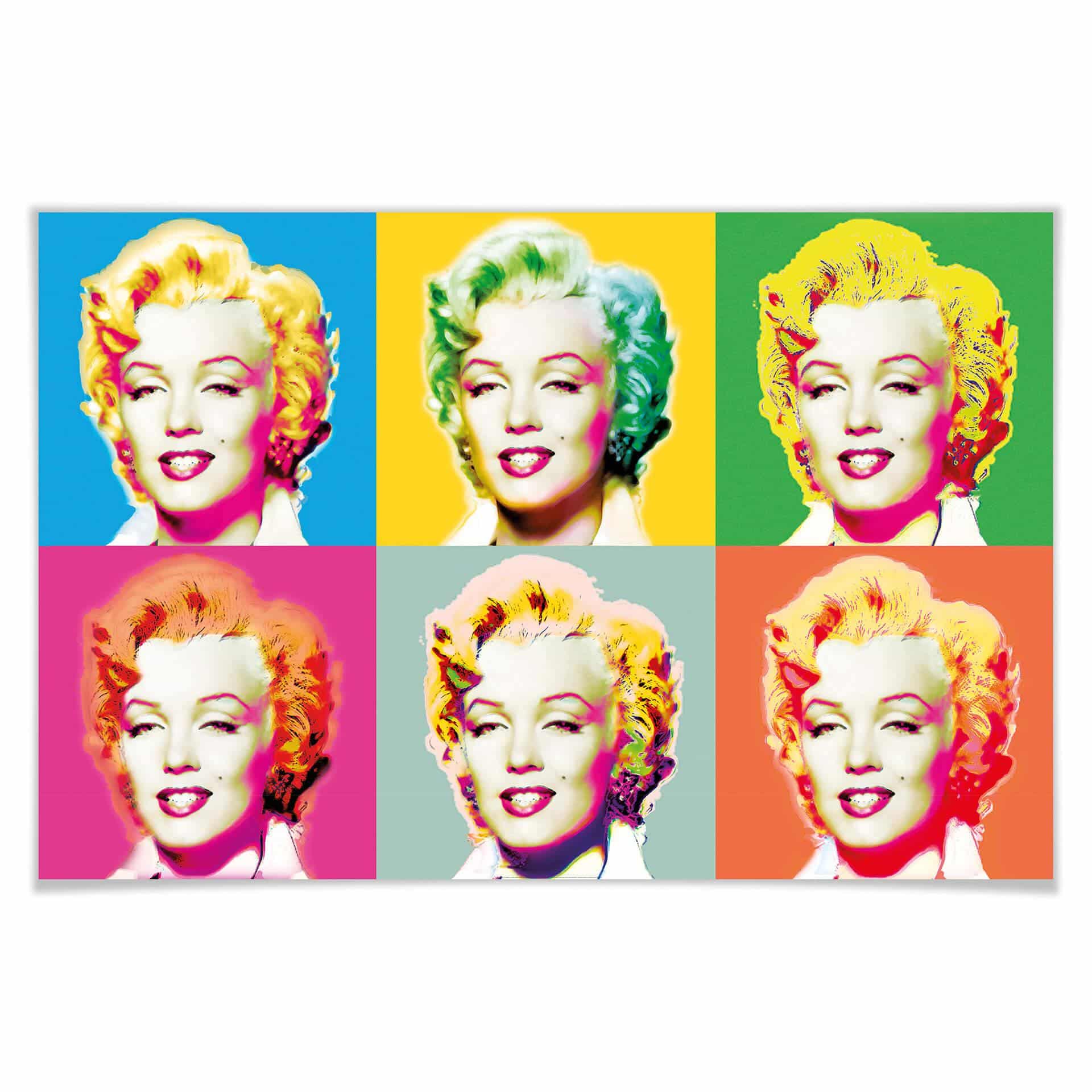 Giant Art® XXL-Poster Visions of Marilyn - 175x115 cm