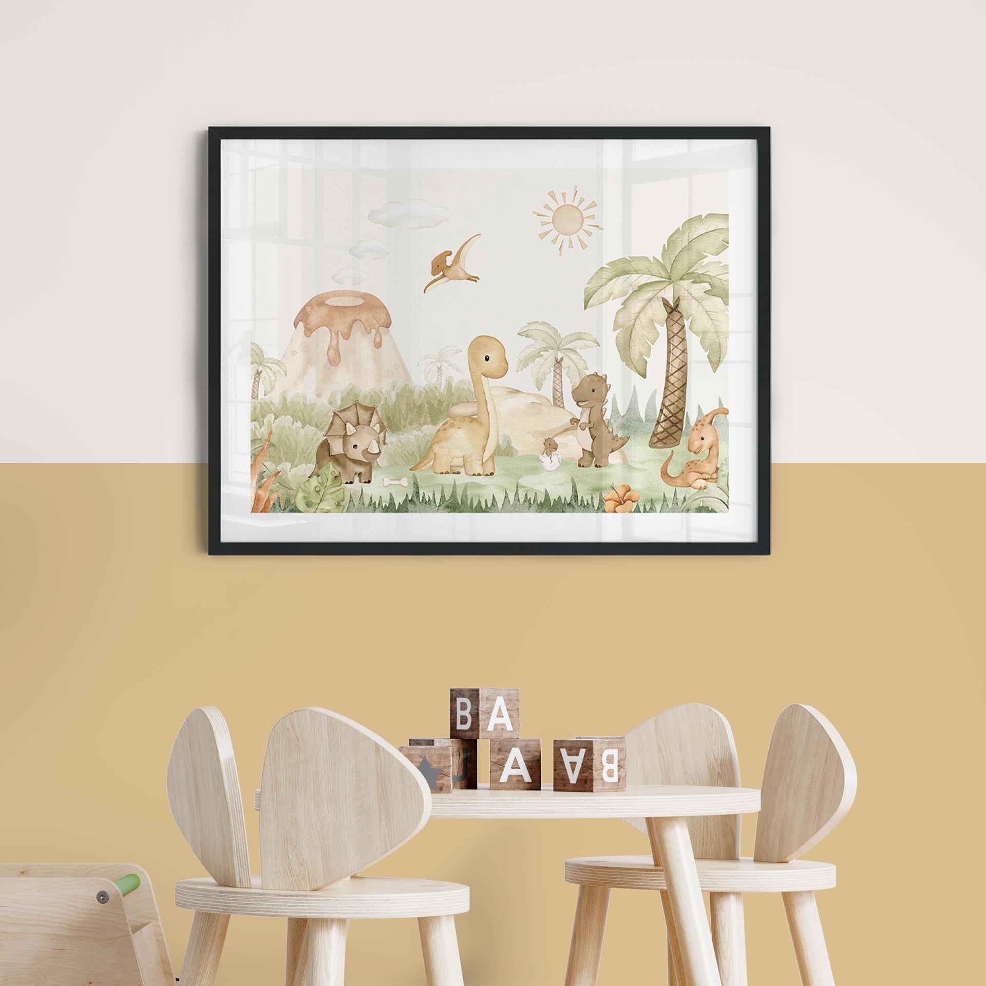 Plakat Små dinosaurer på en stor opdagelsesrejse - Oliver Robins