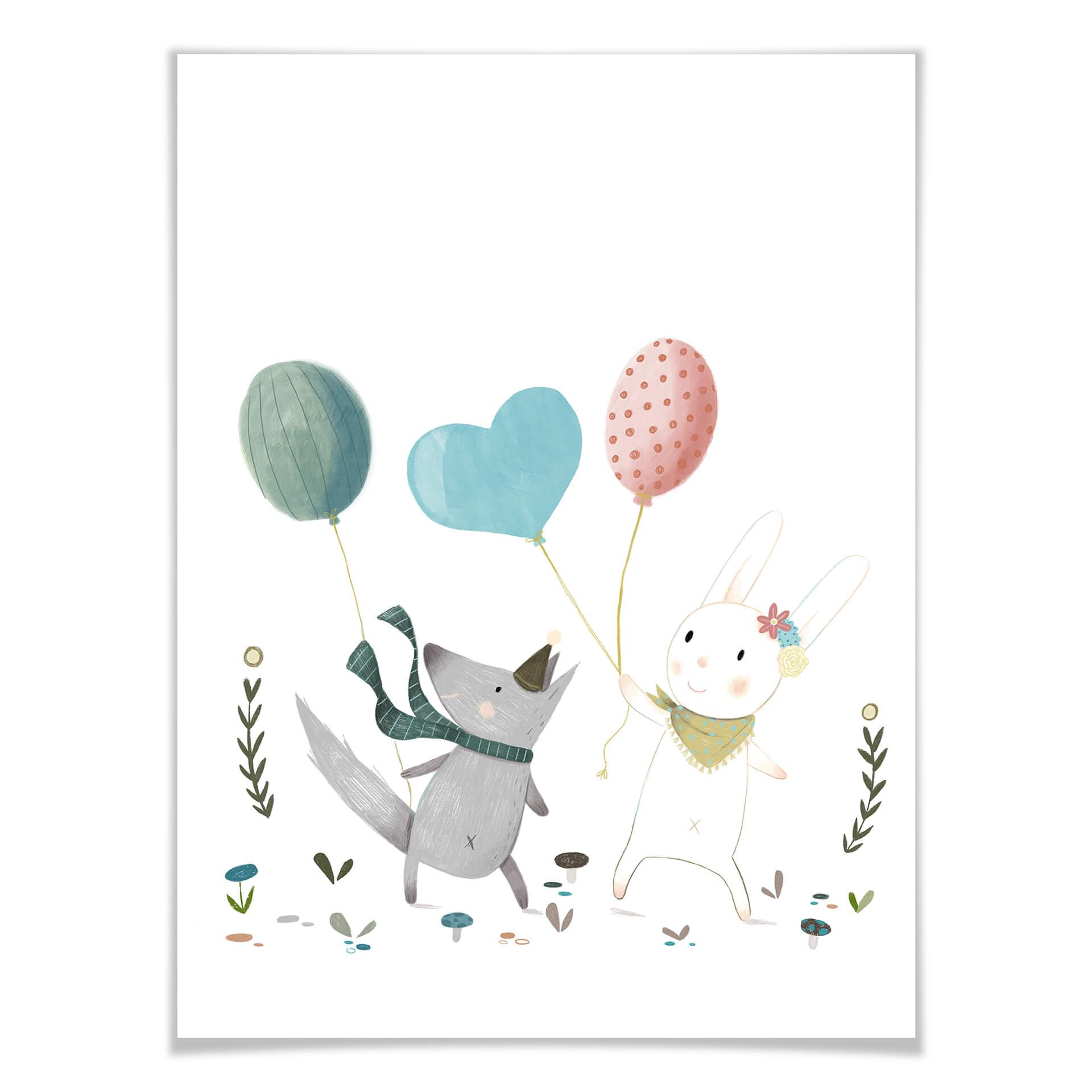Plakat Loske - Balony