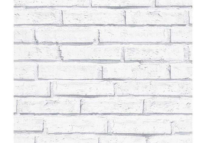 A.S. Création Papiertapete Authentic Walls grau, weiß