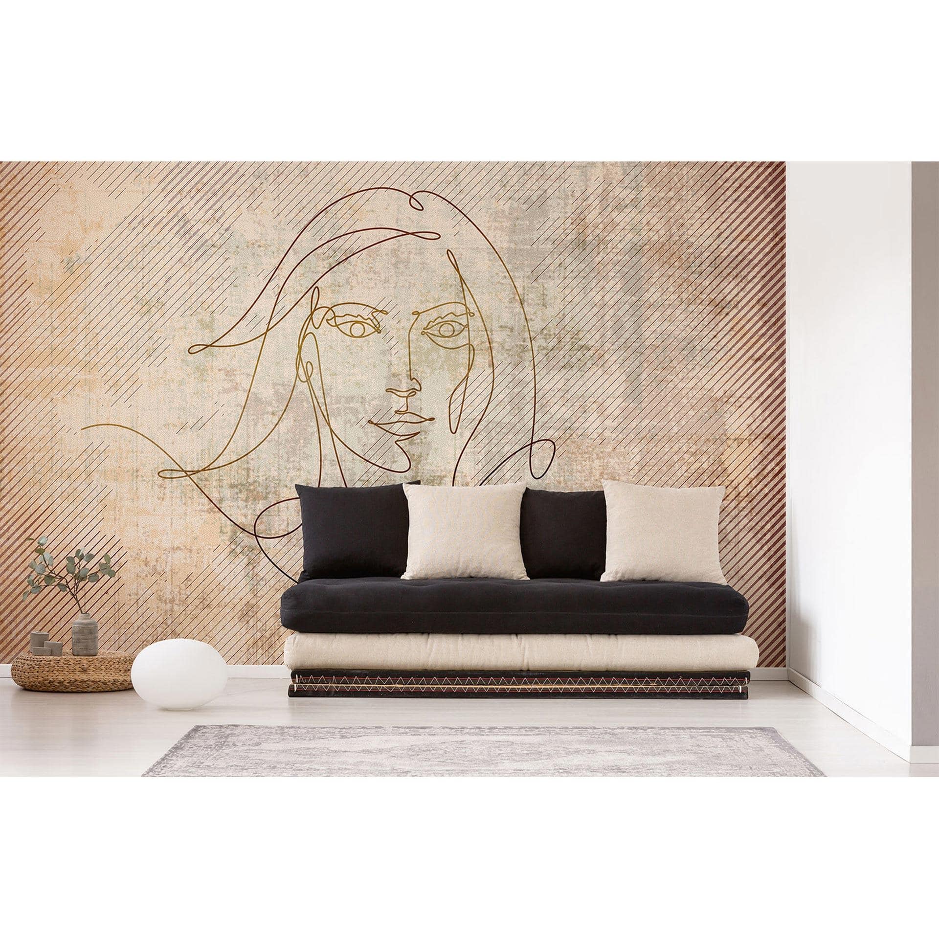 Architects Paper Papier peint photo Atelier 47 Golden Line Lignes