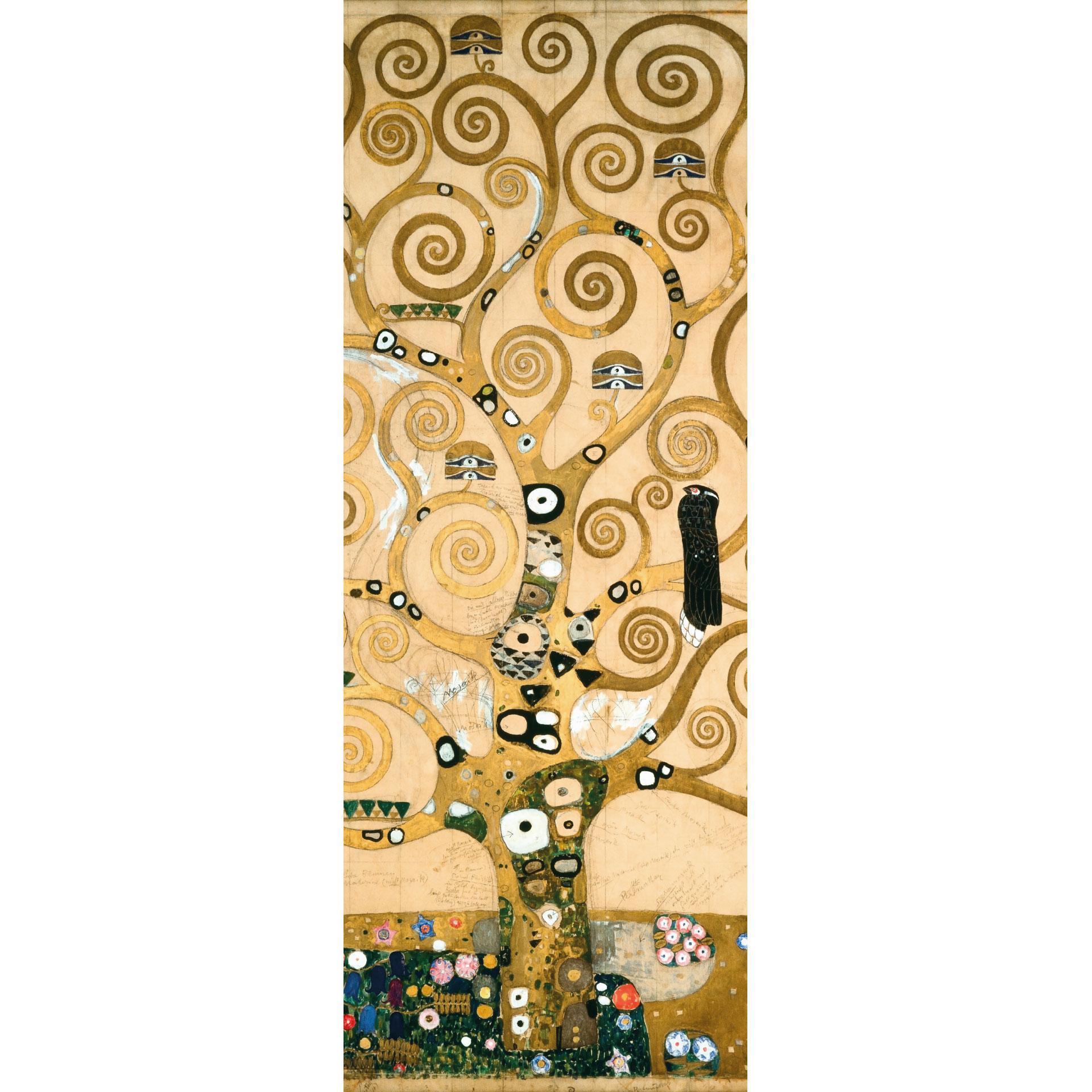 Fotobehang Klimt - De Levensboom