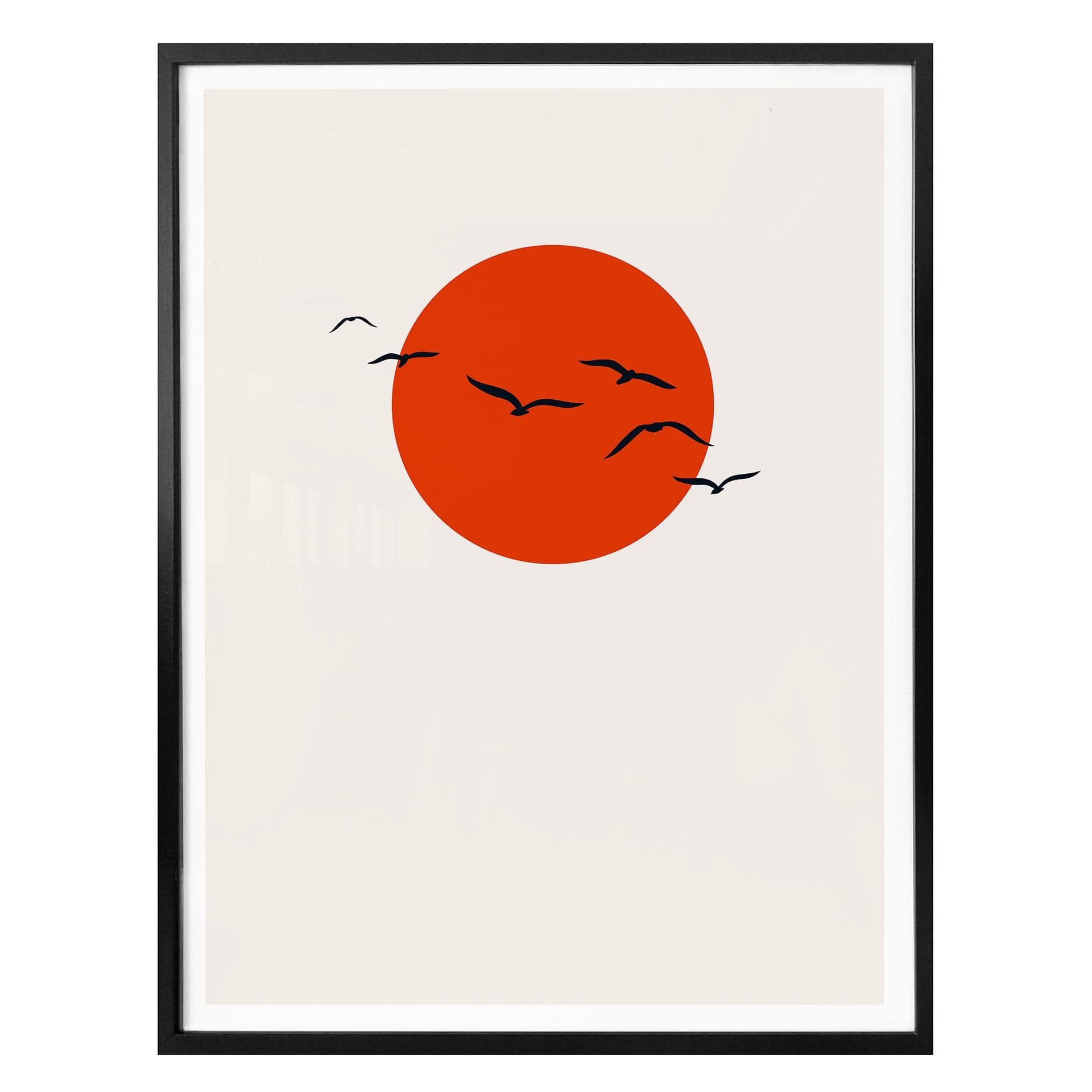 Póster Kubistika - Días tranquilos